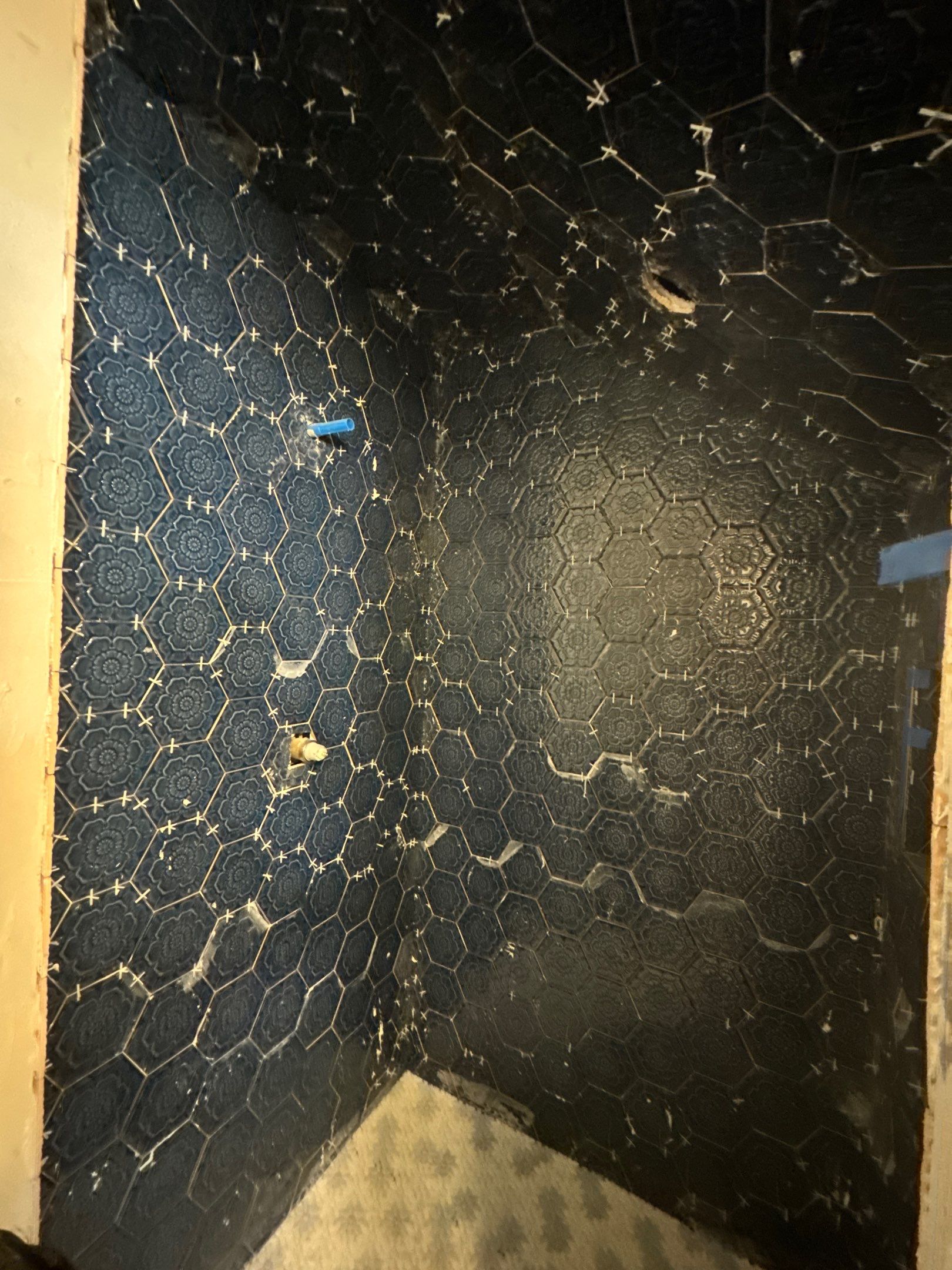 🌸 Designer Sanctuary: Full Bathroom Remodel with Bespoke Wallpaper Finish by Tibi Soli LLC