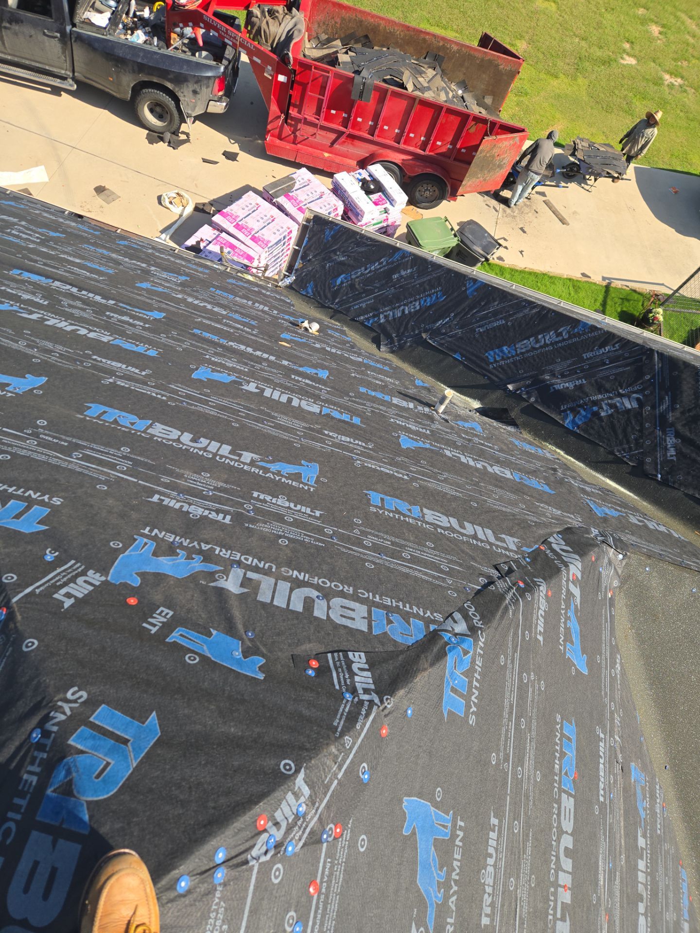 Project in Azle by Lonestar Roofing and Restoration LLC.