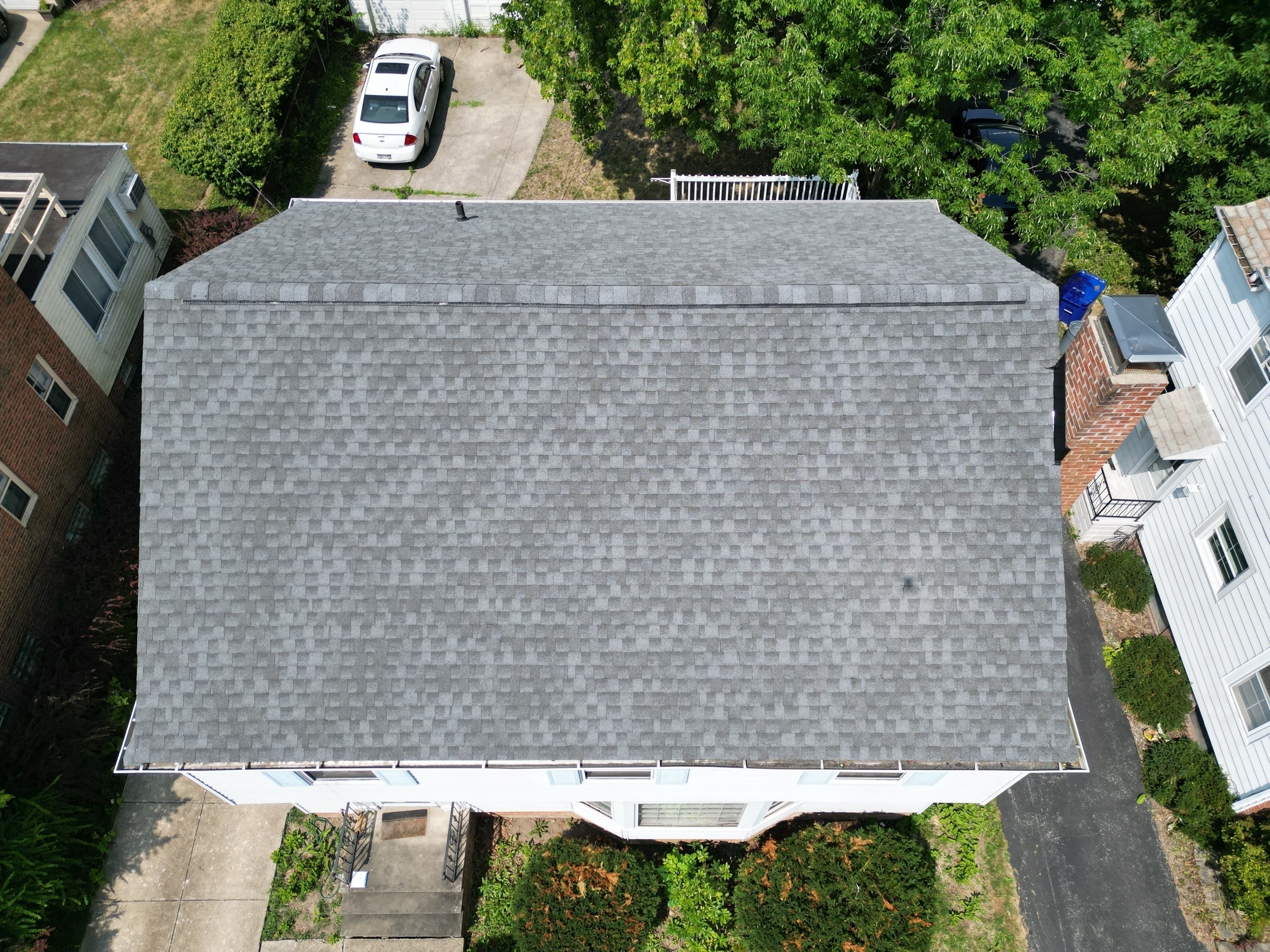 University heights small roof replacement by Atlas Roofing & Restoration