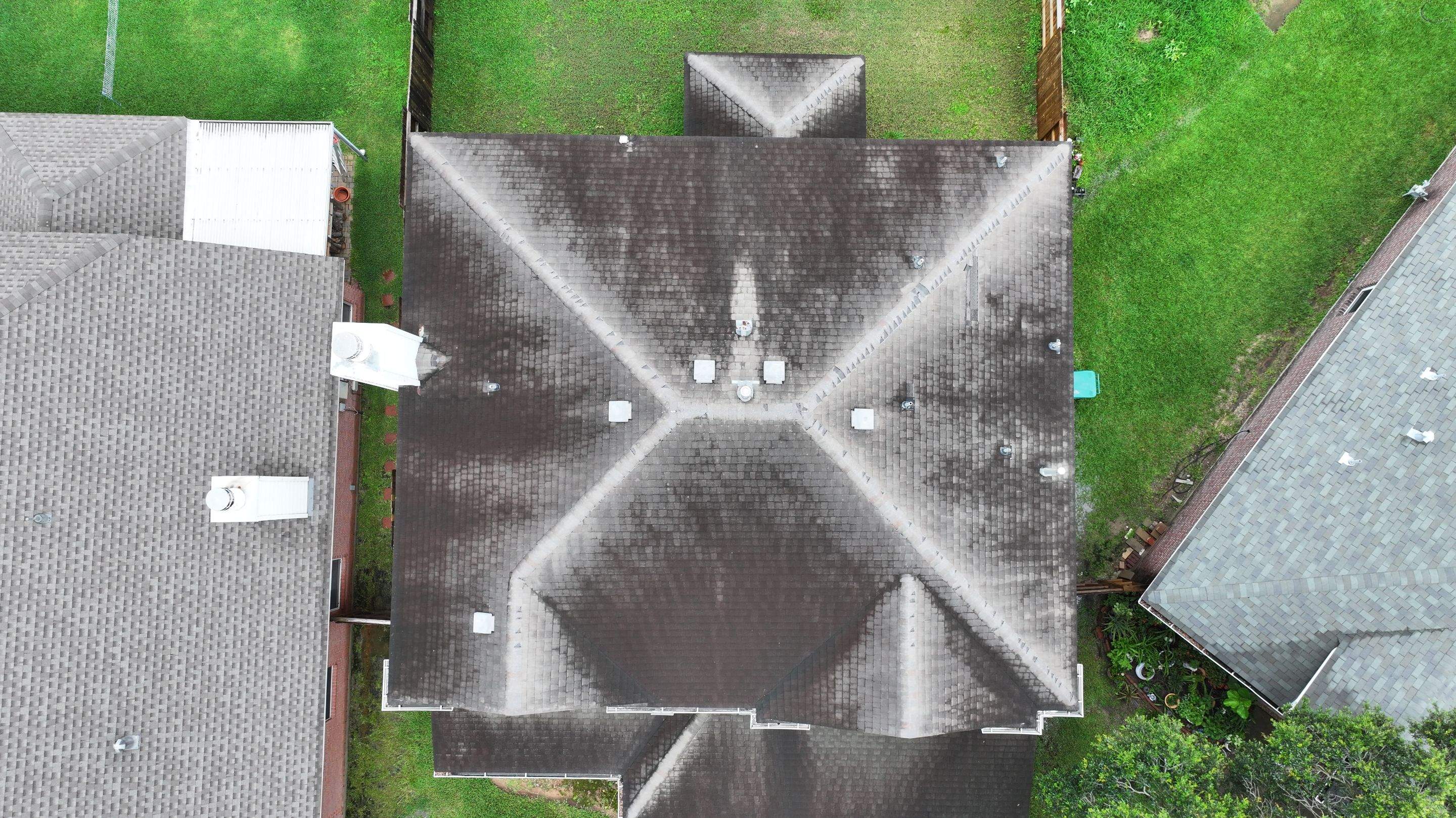 Storm Damage Dried-In & Repaired — North Houston, TX by PL Roofing & SB Roofing, LLC.