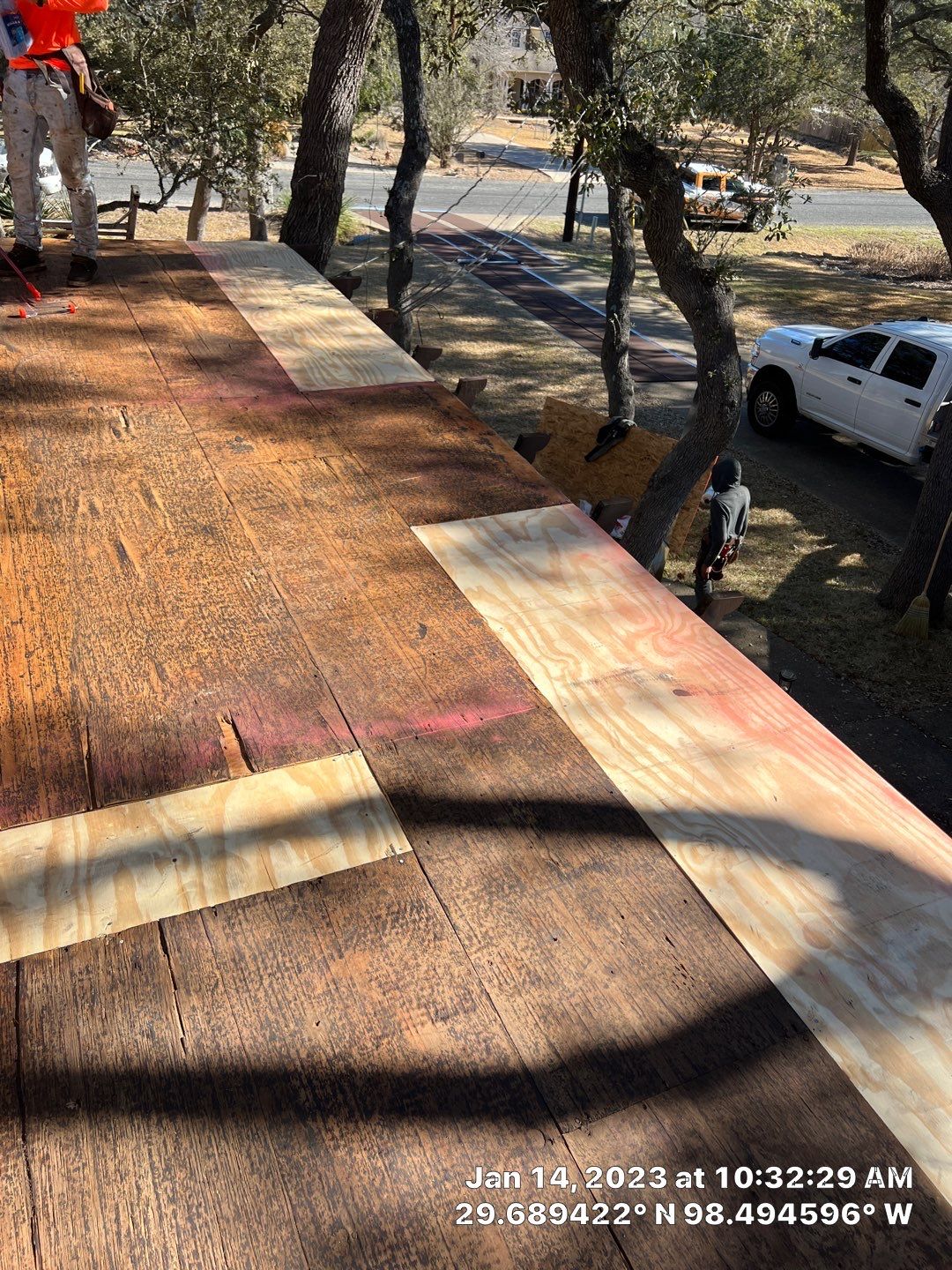 Residential Flat Roof Replacement using Mulehide Modified Bitumen Roofing by Premier Roofing and Contracting