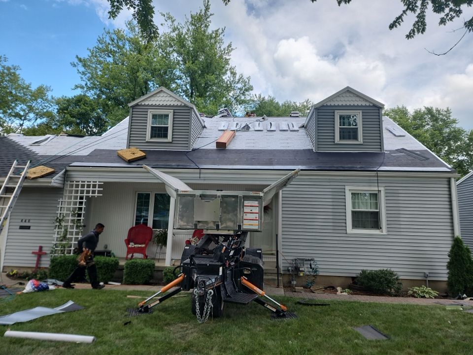 Residential Roofing Installation using GAF Timberline HDZ Charcoal by Nitro Roofing and Construction