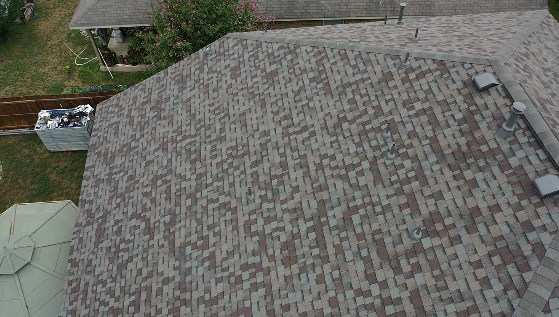 Residential Roof Replacement using Owens Corning 30 year Architectural Shingles by Premier Roofing and Contracting