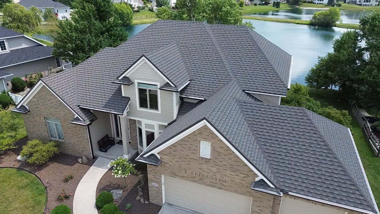 HOA Approved Stone Coated Metal Shingle Project in Fort Wayne, IN by 4Ever Metal Roofing