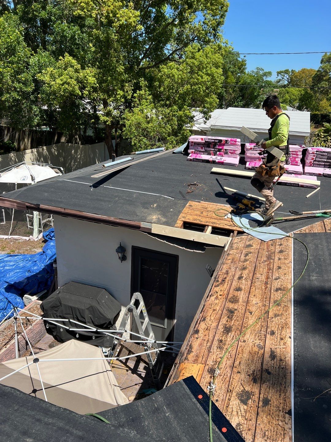Project in Gulfport 33707 by Mitchell Roofing Company LLC 