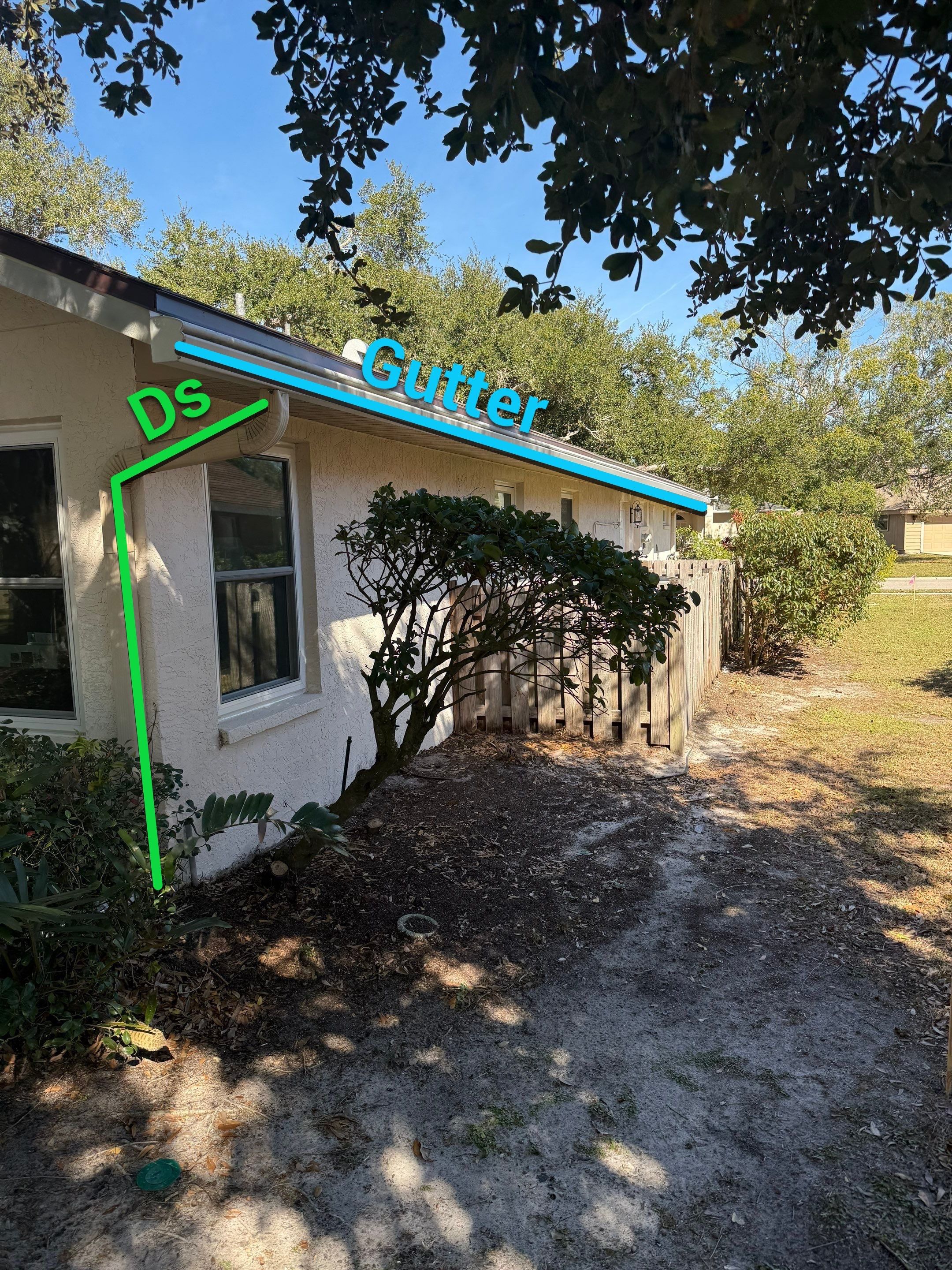 Seamless Aluminum Gutter Installation using 6 Inch Seamless Gutters in Sarasota FL by Gutter Professors