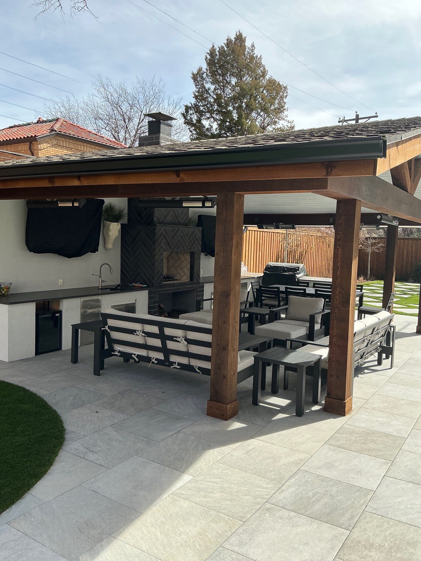 Backyard Remodel-Hayden by Spanky’s Landscape