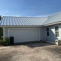 .032 Aluminum 1.5" Mechanical Regal White  by Total Roofing System The Metal Roof Experts