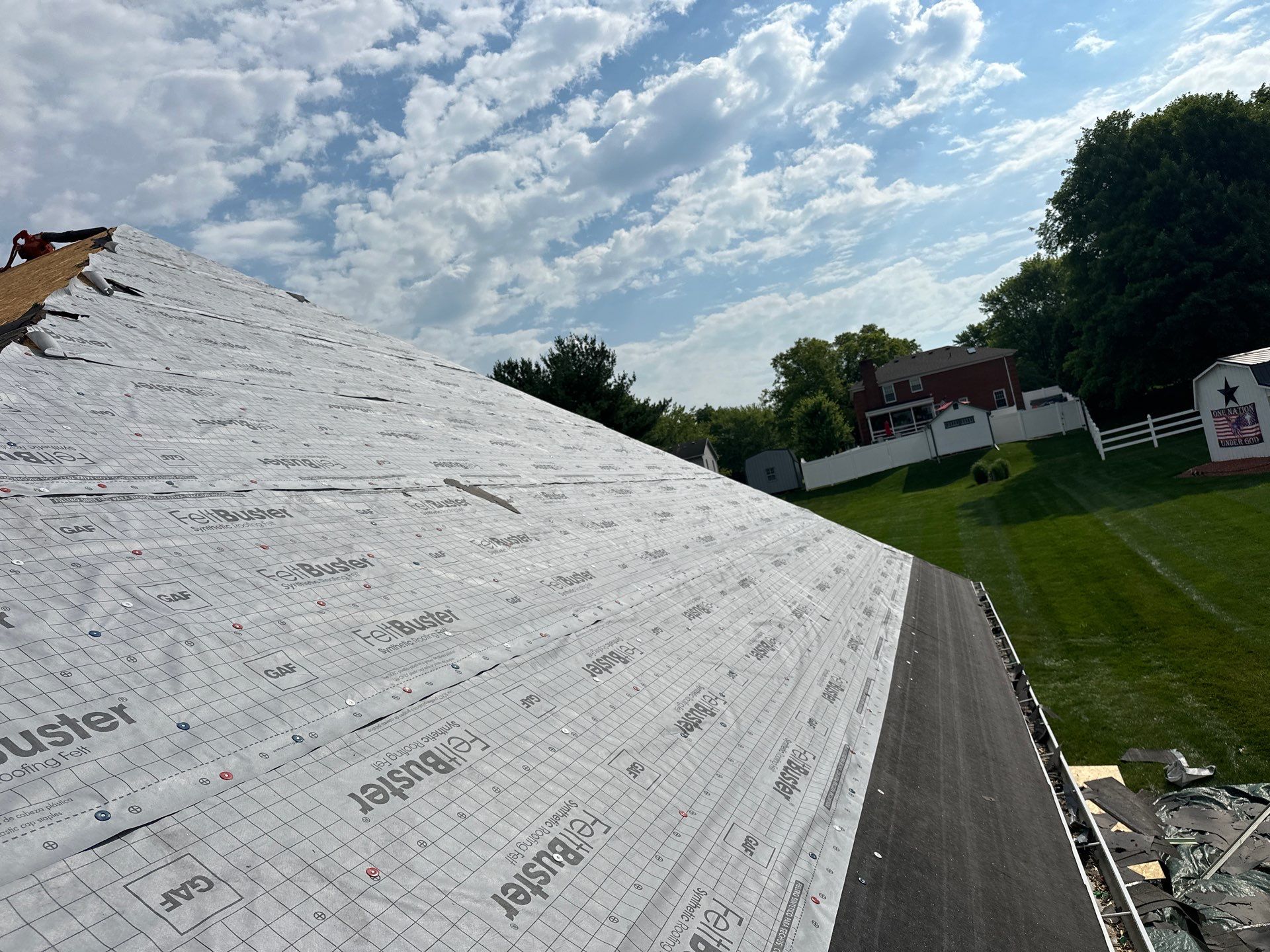 Residential Roofing Installation using Timberline UHDZ Shingles - Charcoal by RoofX 
