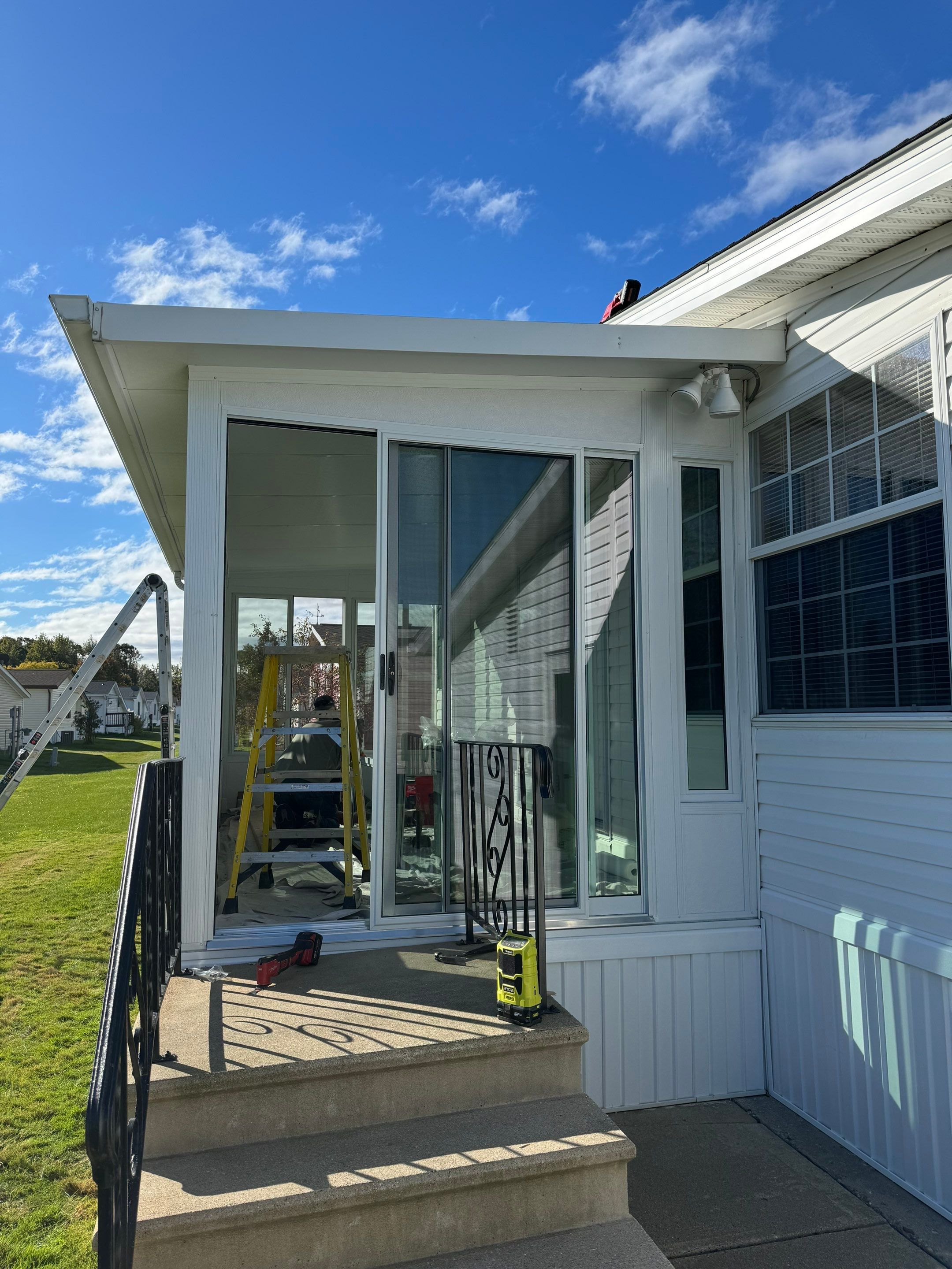 Sunroom Rebuild by Property Revolution 