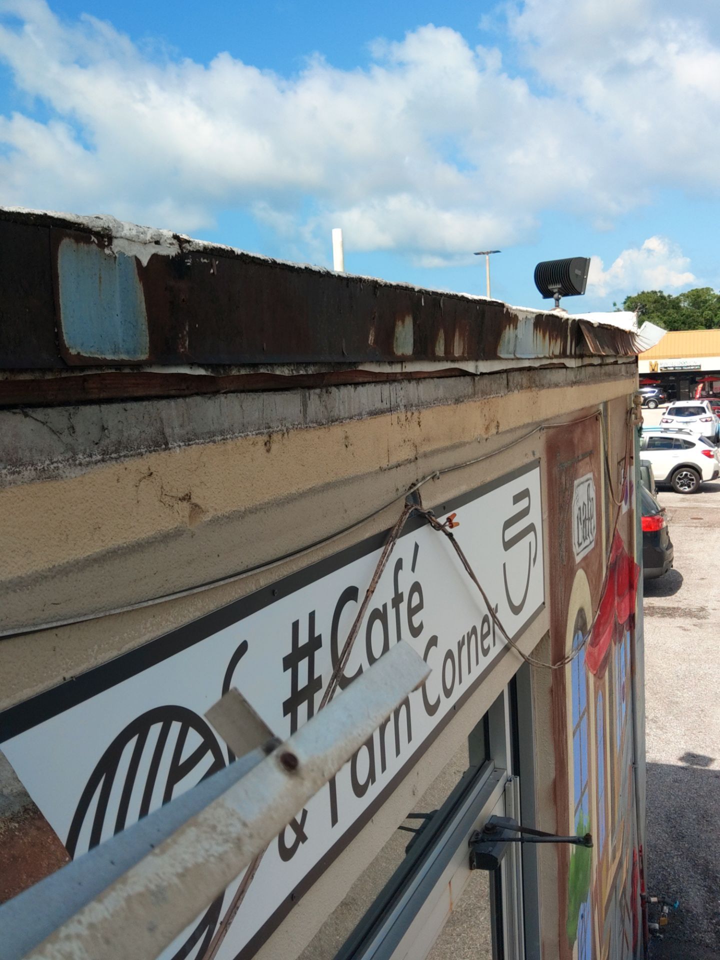 Commercial Gutters using 6 Inch Seamless Gutters in Sarasota FL by Gutter Professors