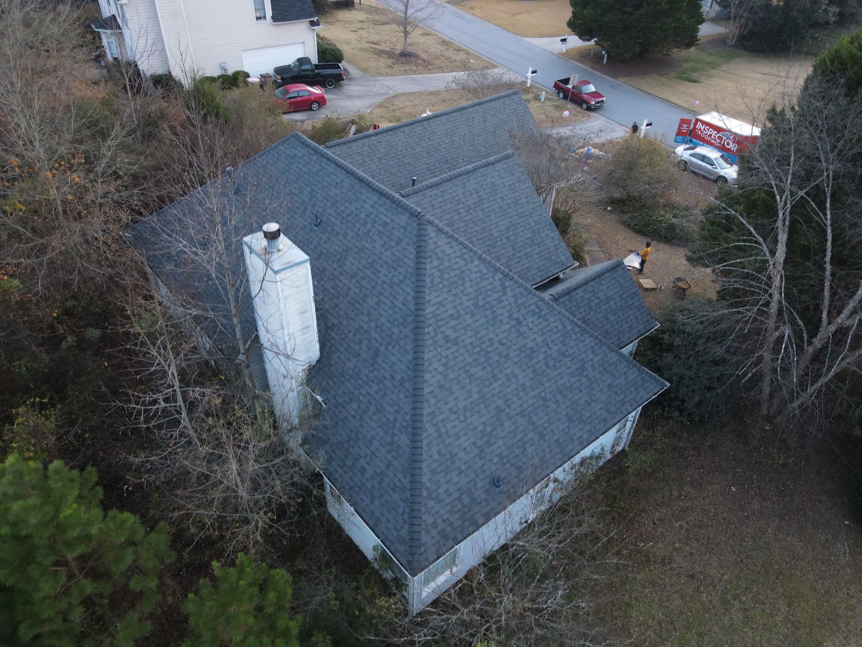Residential Roofing Installation using Owens Corning by Inspector Roofing and Restoration