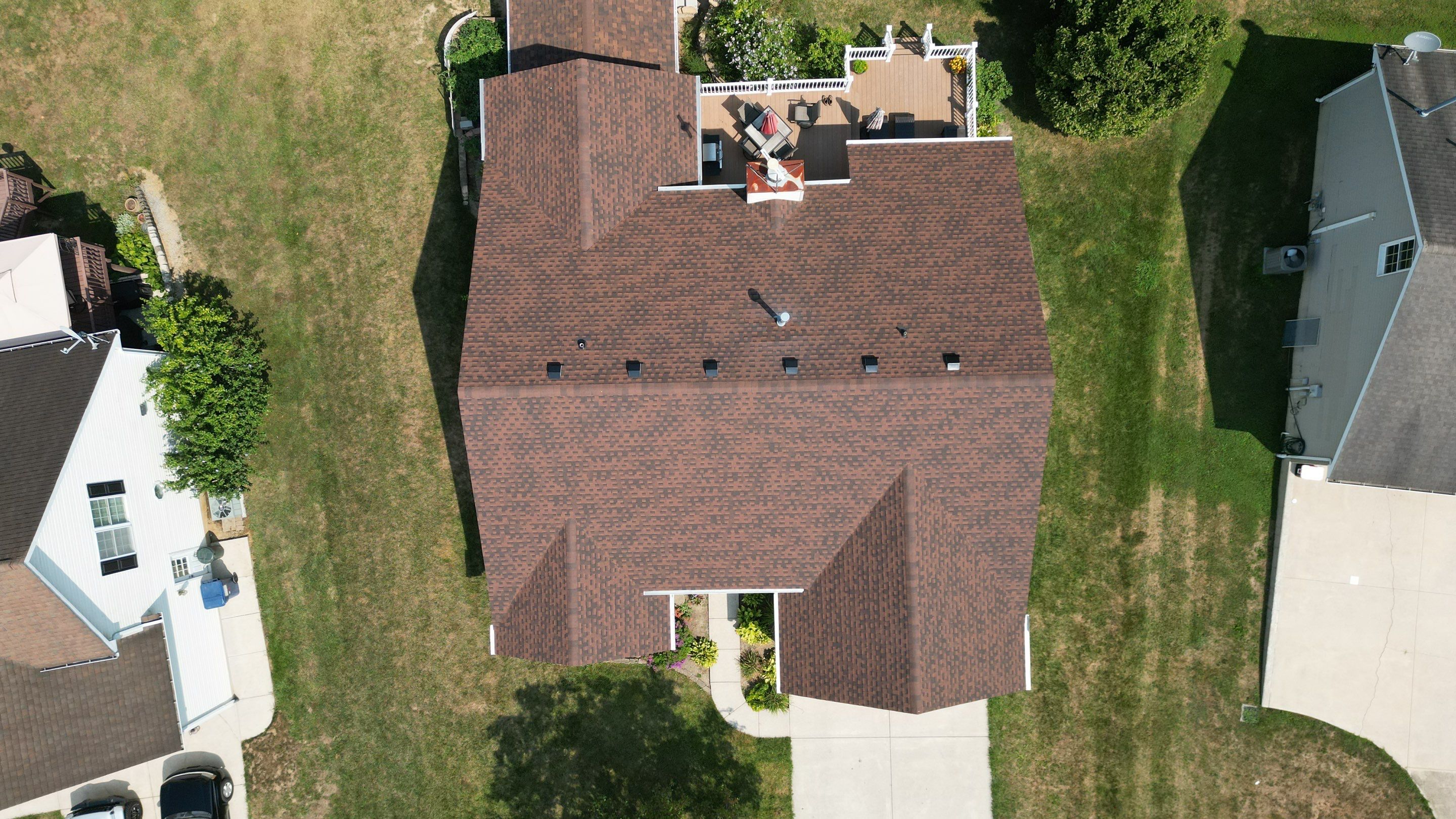 Residential Roofing Installation using Timberline HDZ Shingles - Hickory by RoofX 
