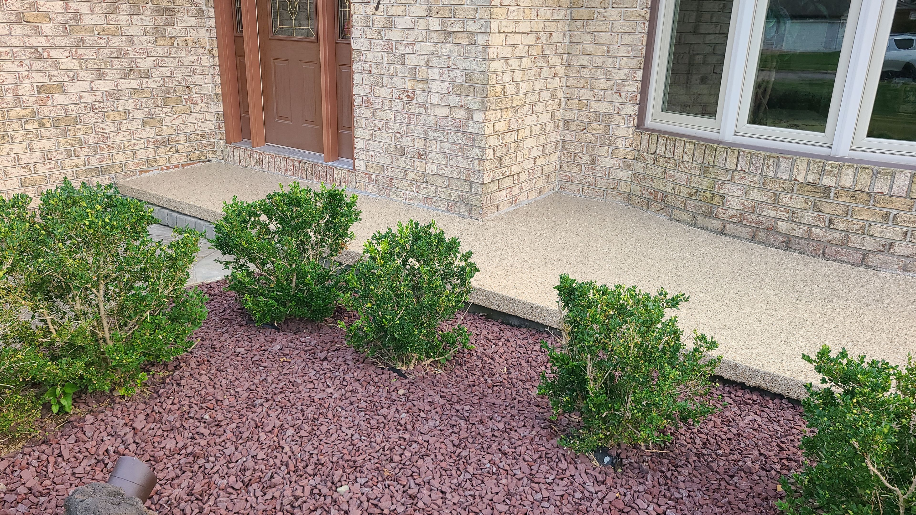 Porch in Pecan - Boardman, OH by Alexander Concrete Coatings