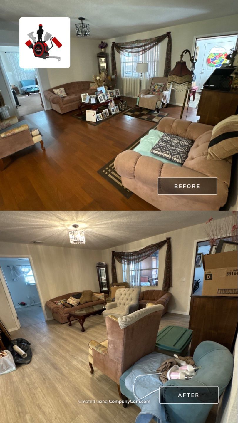 Subfloor Repairs & Flooring Installation by Axtra Hand