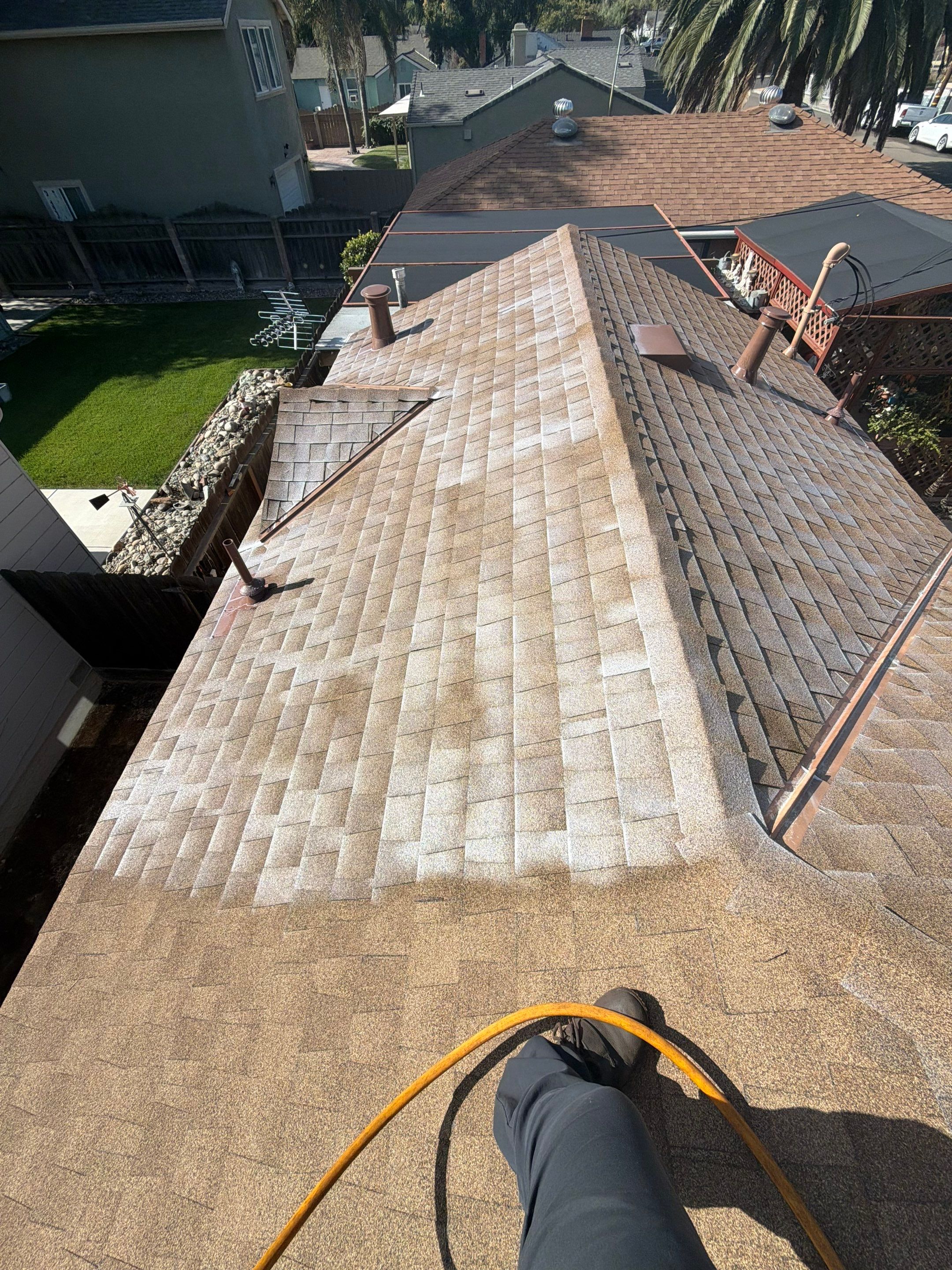Roof Rejuvenation using Roof Maxx Treatment by Roof Maxx of Folsom