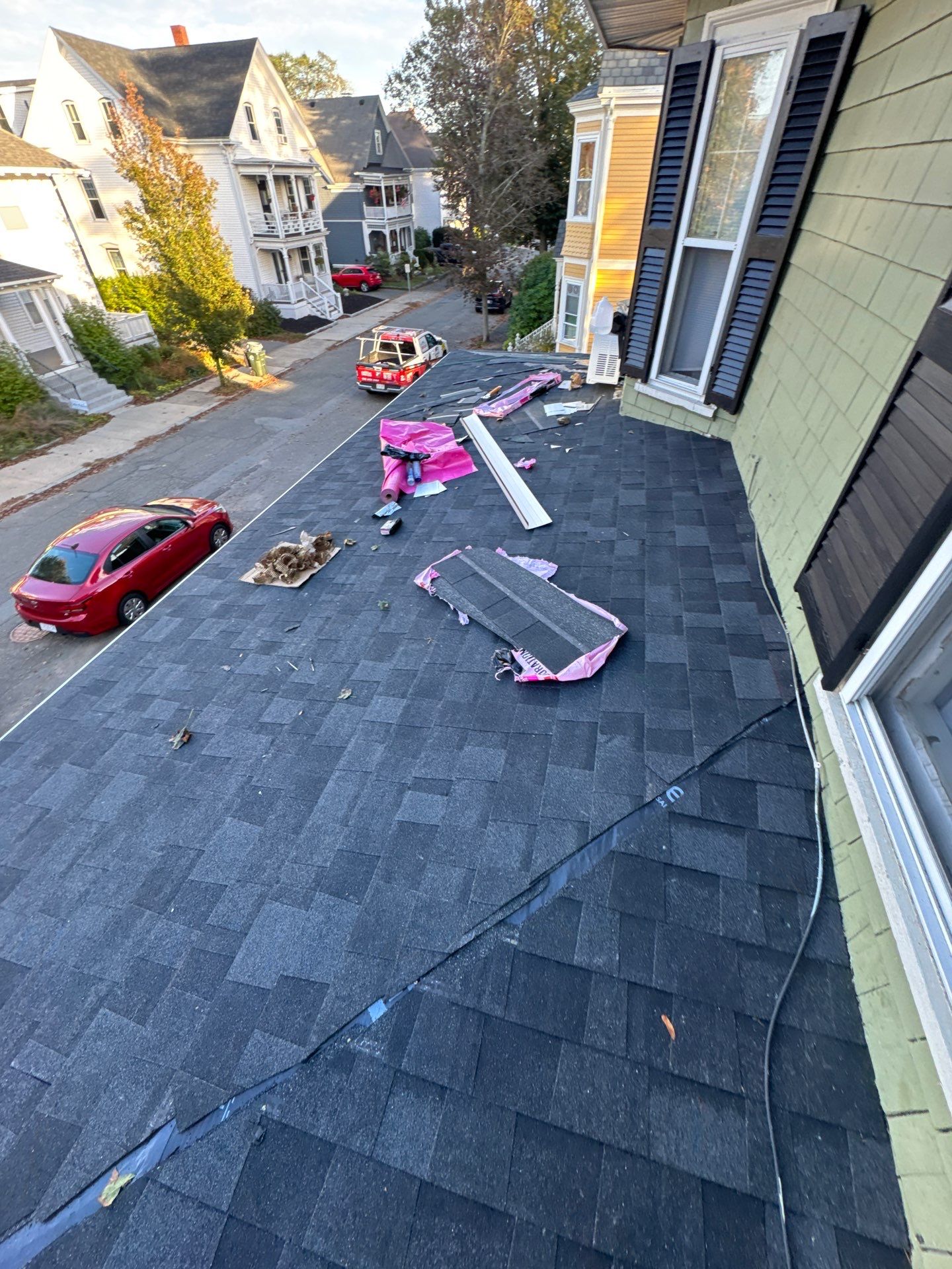 Full Asphalt Shingle Roof Replacement & EPDM Roof Inspection by Mighty Dog Roofing of Greater Middlesex County