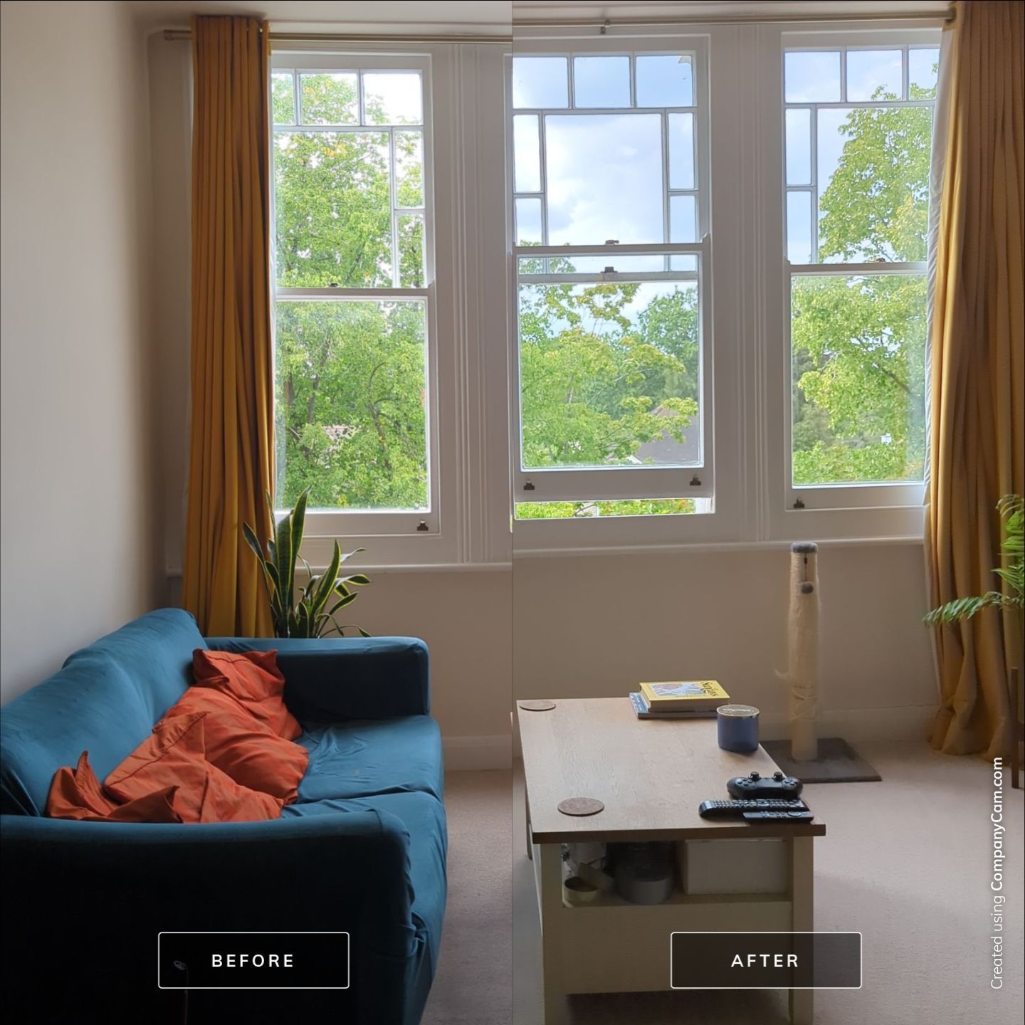 Langley Residential Refurbishment Featuring Triple Sash Window Installation by CompanyCam Sales Demo