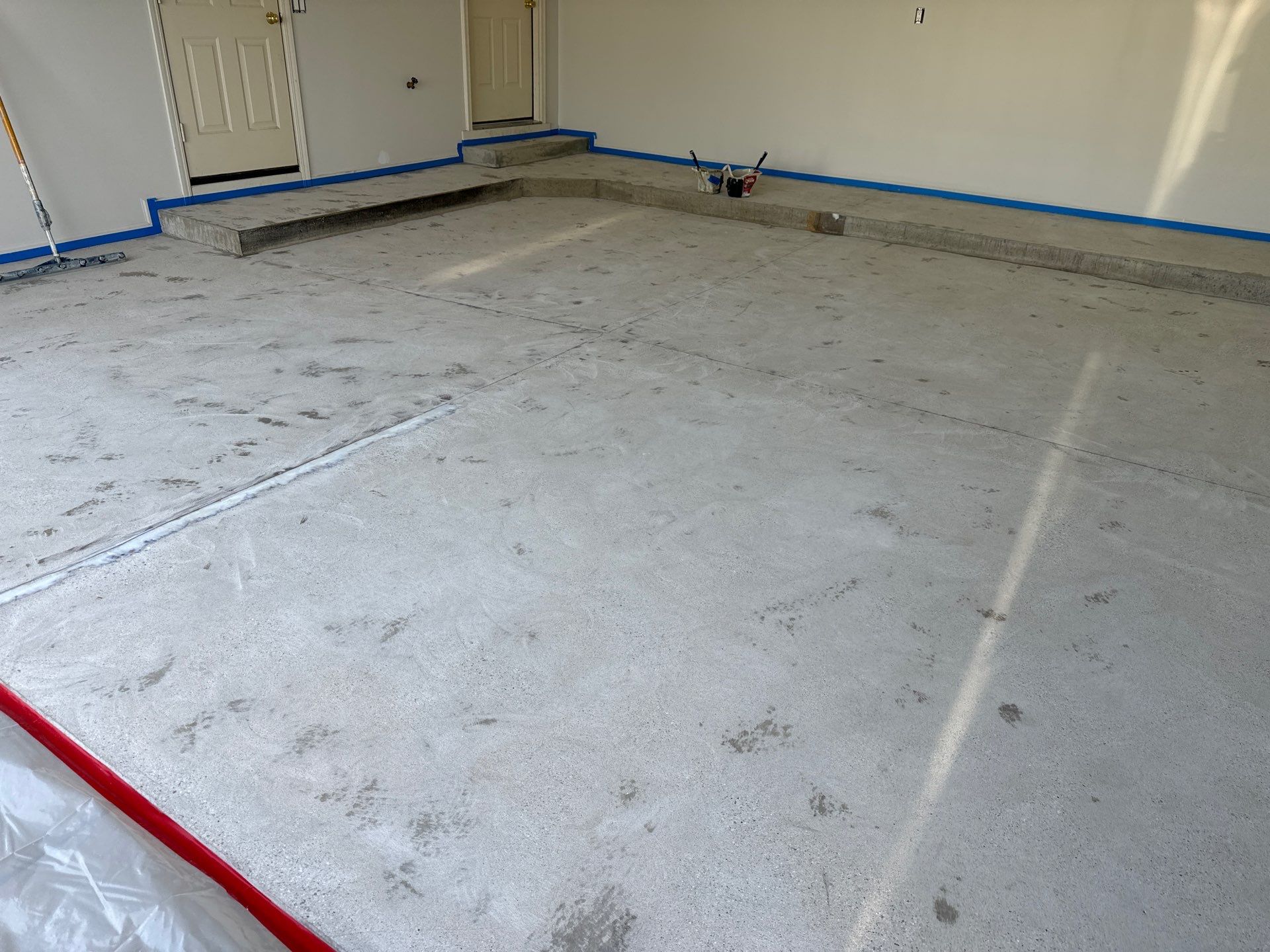 Painting, Drywall Patching, Epoxy Floor, & Deck by Gordon Painting