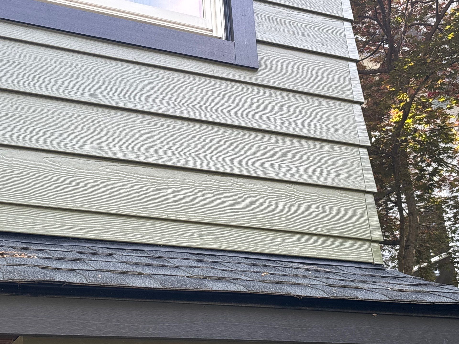 James Hardie Sage Green Lap Siding in Mohegan Lake, NY by Ideal Siding - Westchester
