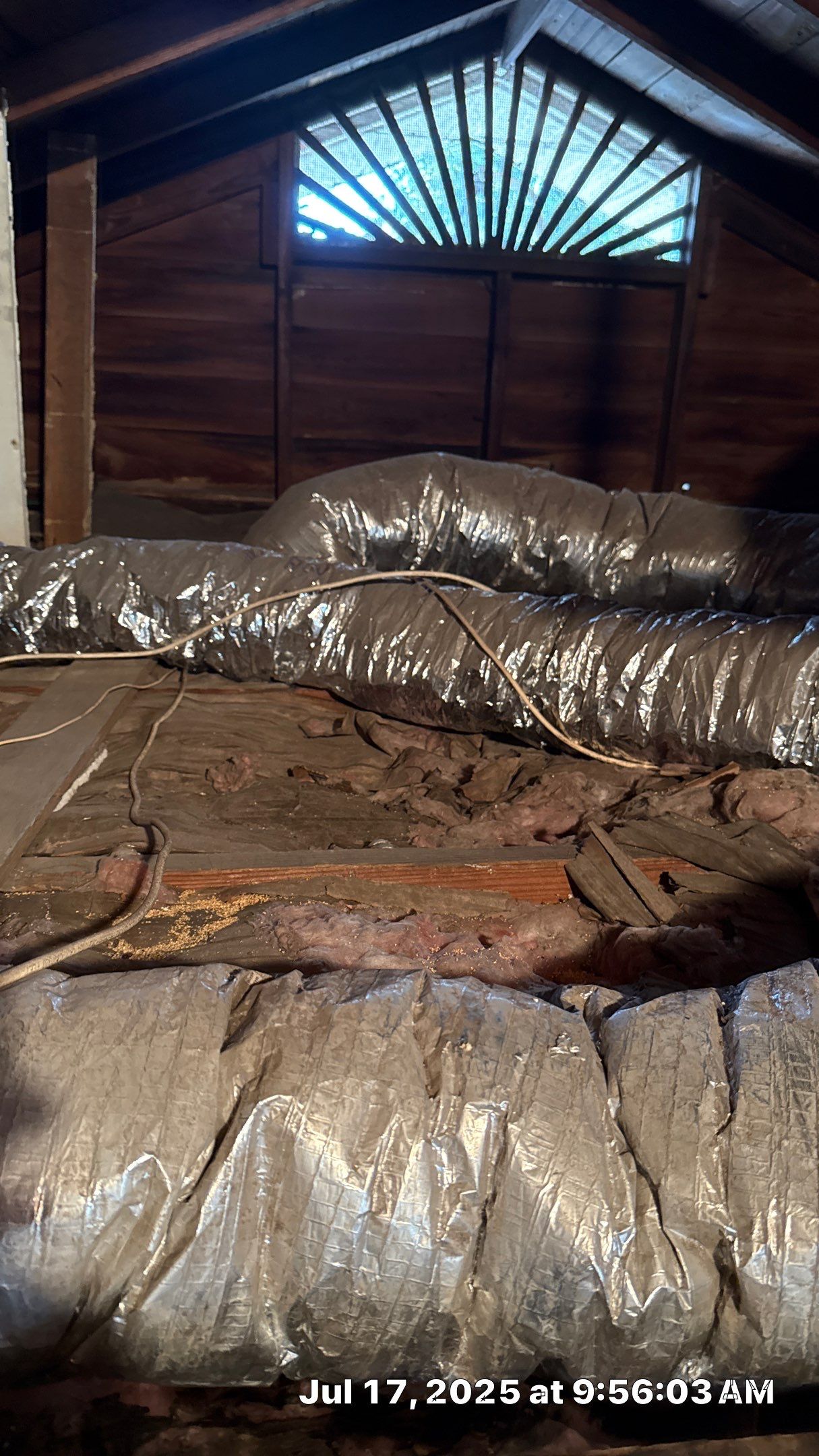Mold Assessment in a 100+ year old house by Building performance Solutions LLC