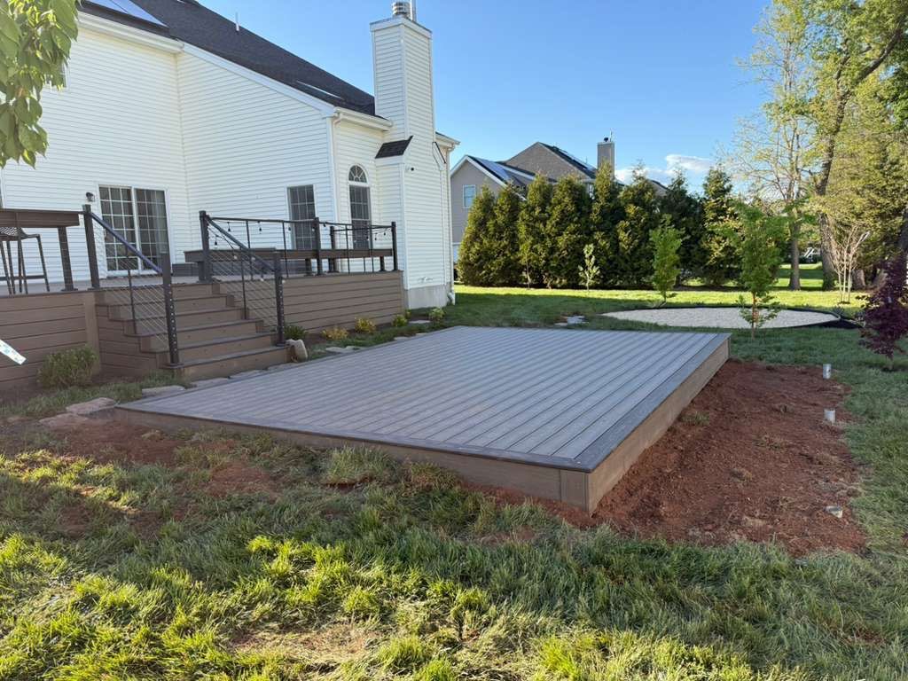 New Deck and outdoor Kitchen In Hillsborough , New Jersey by deck guardian