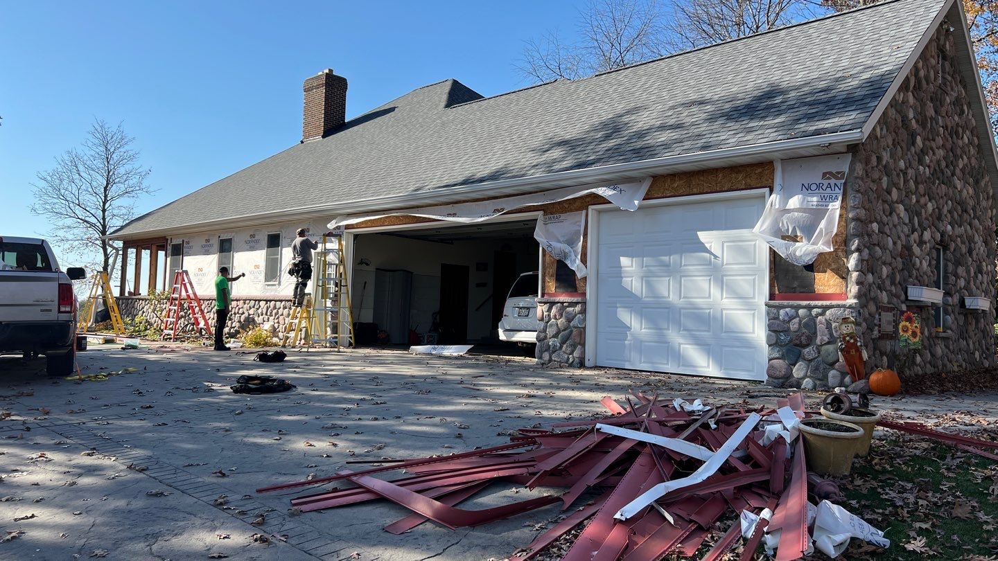 Residential Roofing Installation using Certainteed landmark pro by Total Restoration Services