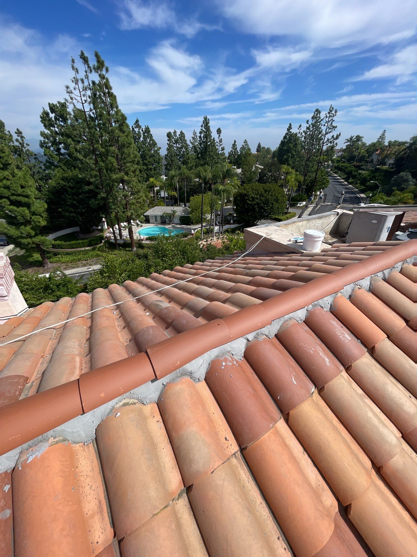 Tile Reset Project- Los Angeles CA 90049 by Epic Roof Replacement