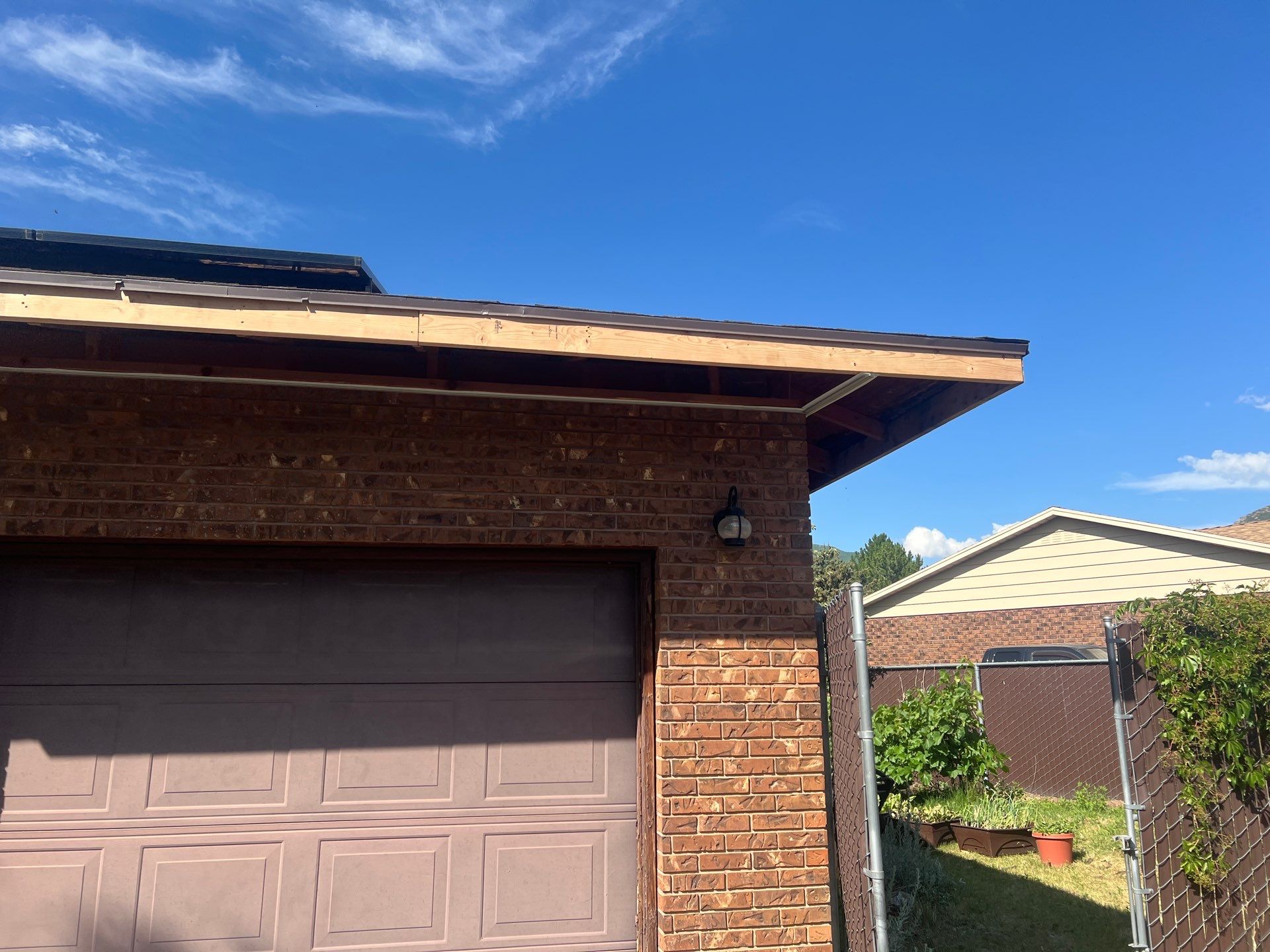 Project in South Weber by Emerald Gotcha Gutters 