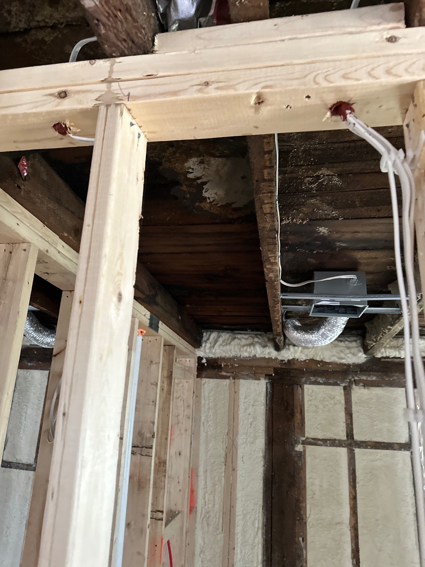 Home Remodel using Closed Cell Spray Foam by NYS Foam & Energy