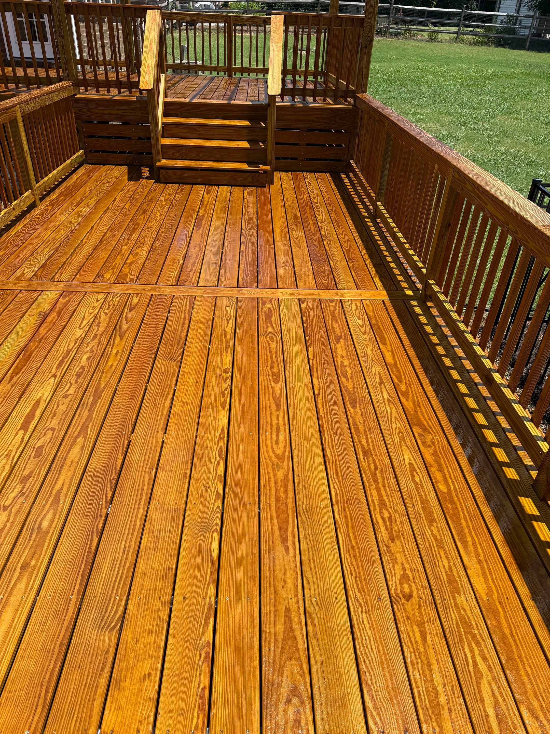 Wood Deck using Wood Sealant by DuraSeal