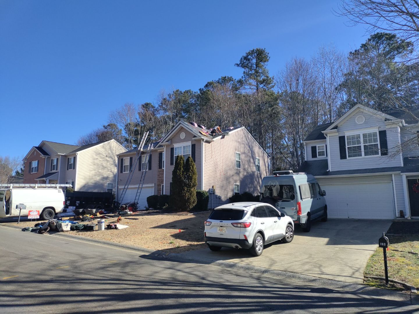 Residential Roofing Installation using Owens Corning by Inspector Roofing and Restoration