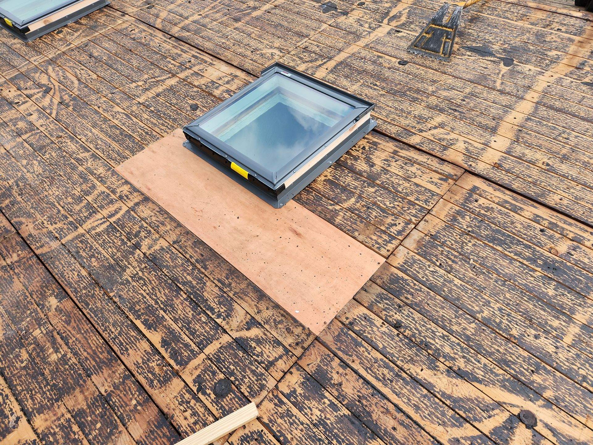 Residential Roofing Installation using Owens Corning TruDefinition Duration AR - Estate Gray by A Plus Exterior