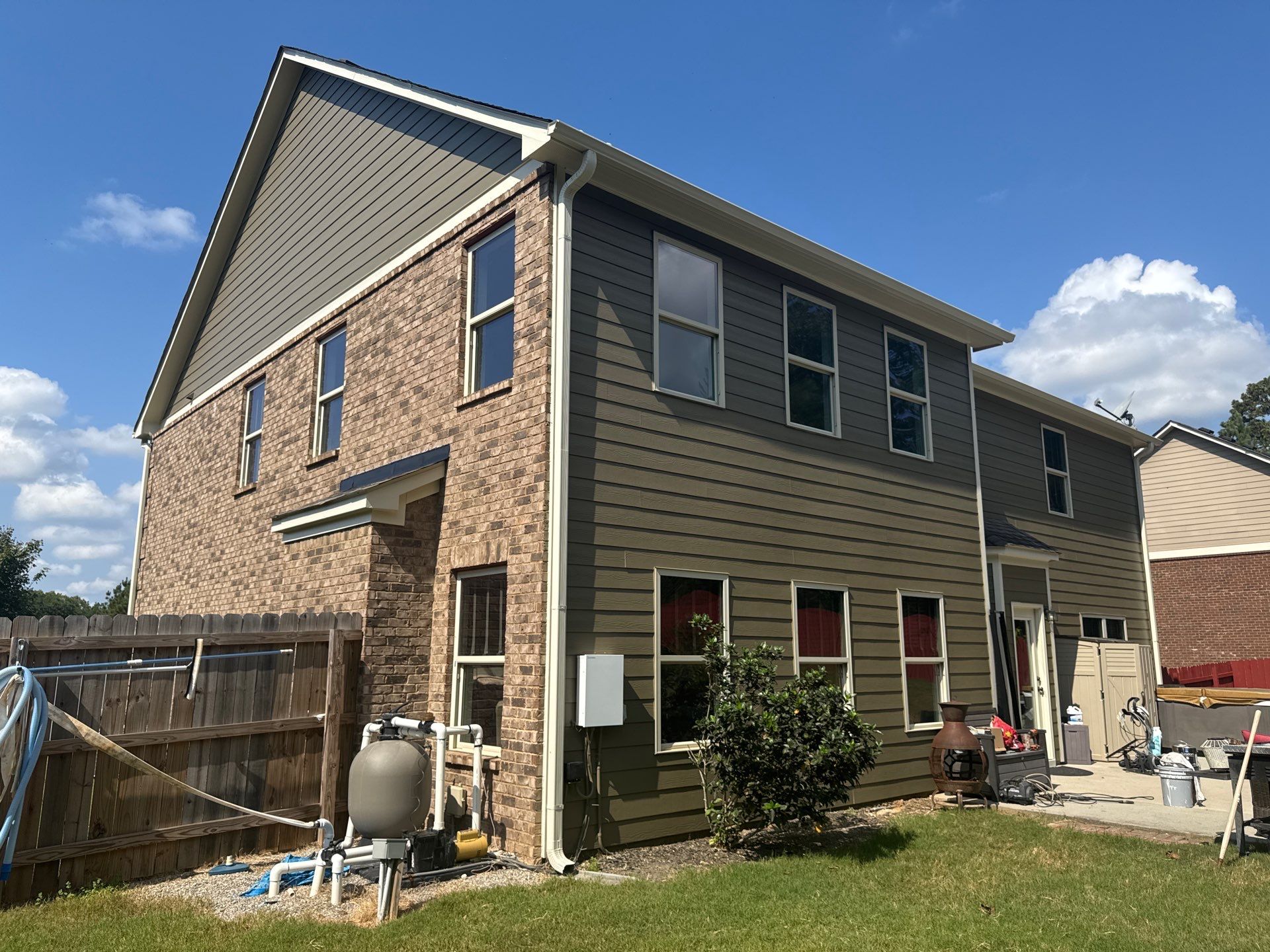 Exterior Painting and Trim Refresh for Dacula Residential Property by Swift Home Renovations