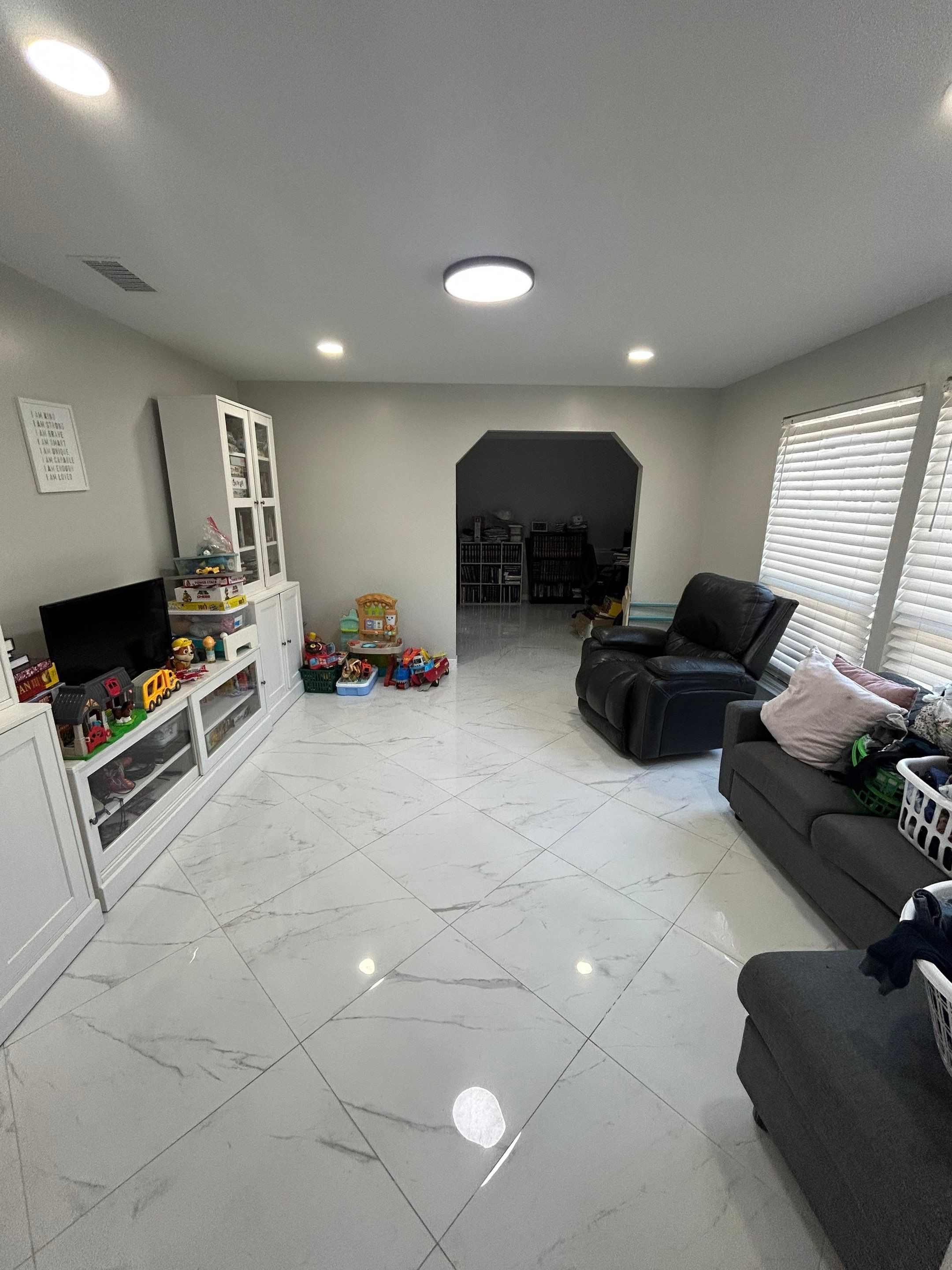 Master Bathroom, Children's Bathroom, and Fireplace Renovation by urban green energy llc