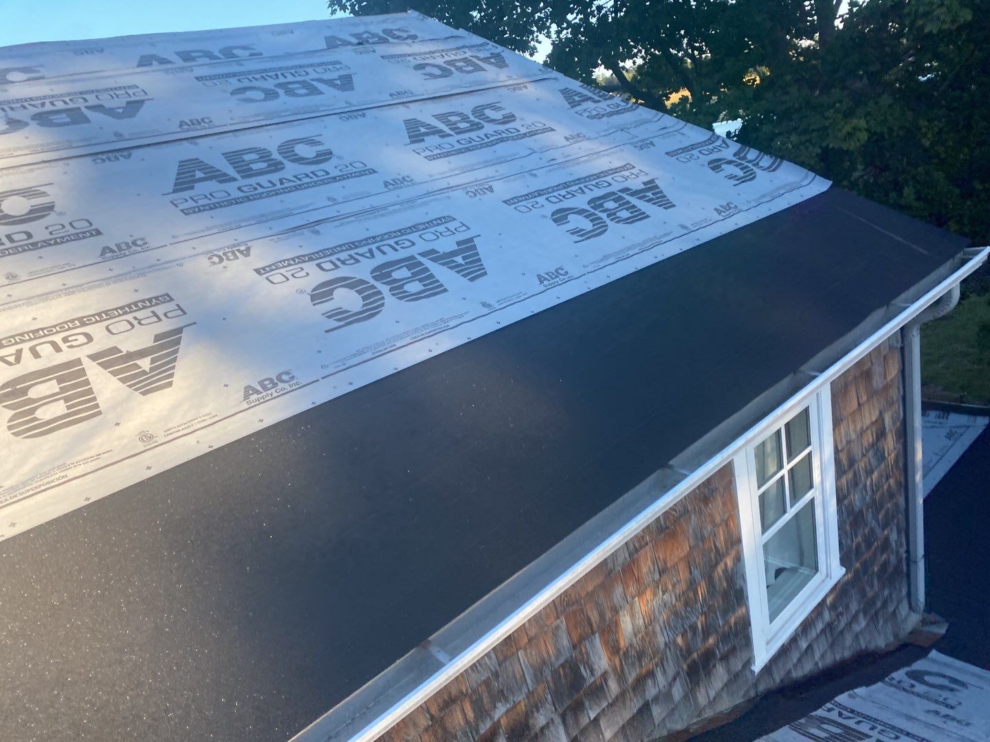 Residential Roofing Installation using Owens Corning Duration Slatestone Gray by A Plus Exterior
