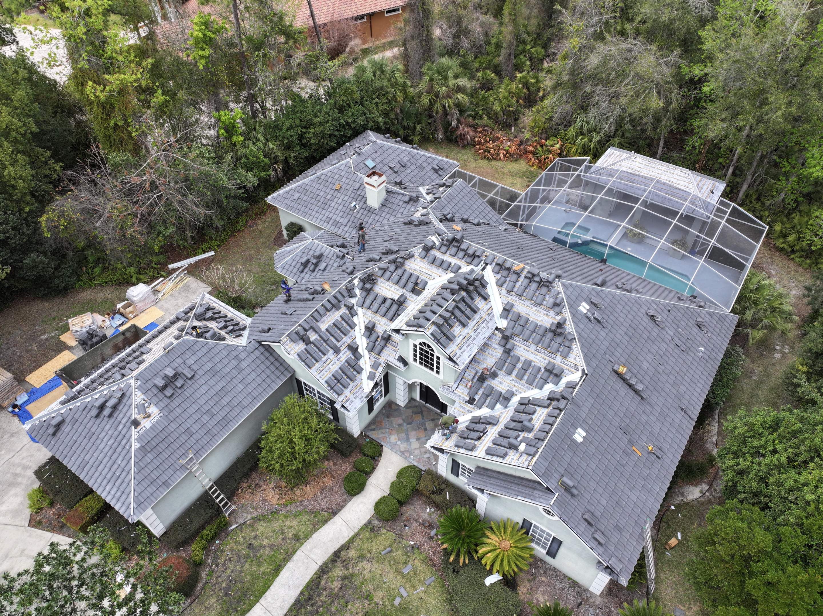 Eagle Barrel Tile - Lake Mary Florida  by David Patrick Roofing