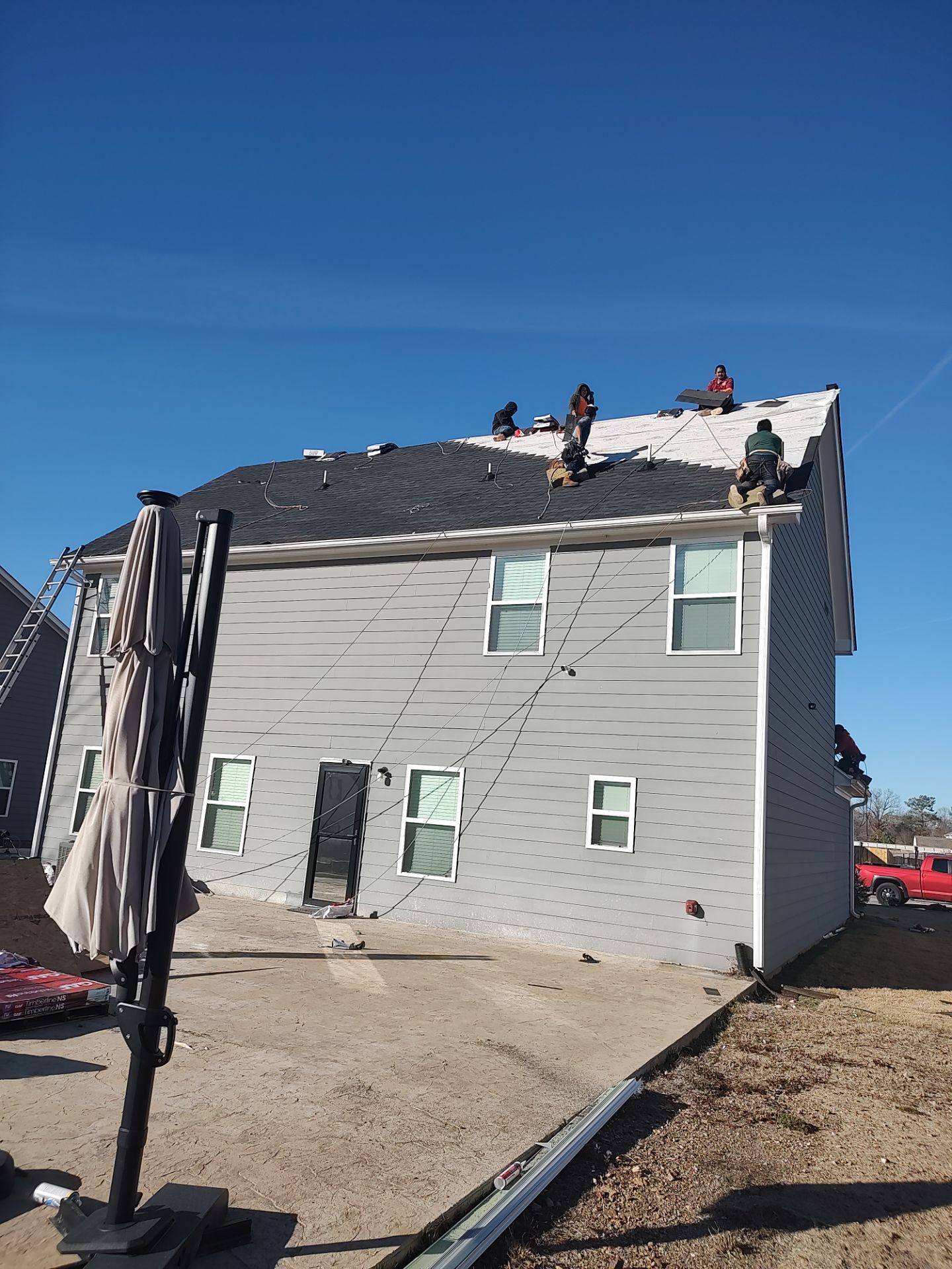 Residential Roof Replacement using GAF NATURAL SHADOW - CHARCOAL by Elite Roofing LLC