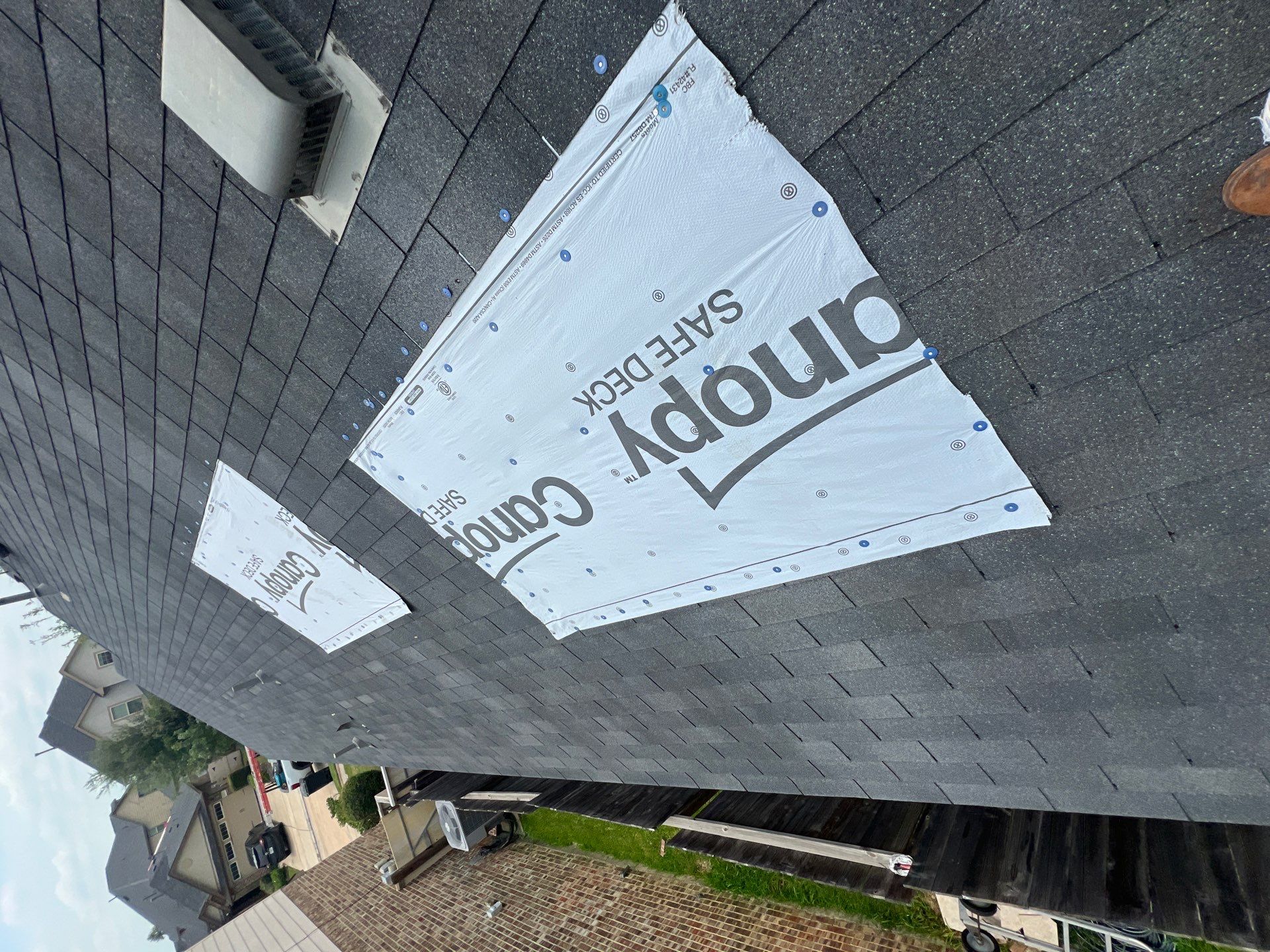 Residential Roofing Repair using Owen's Corning Duration (Lifetime) Shingles by Roof Repair Company