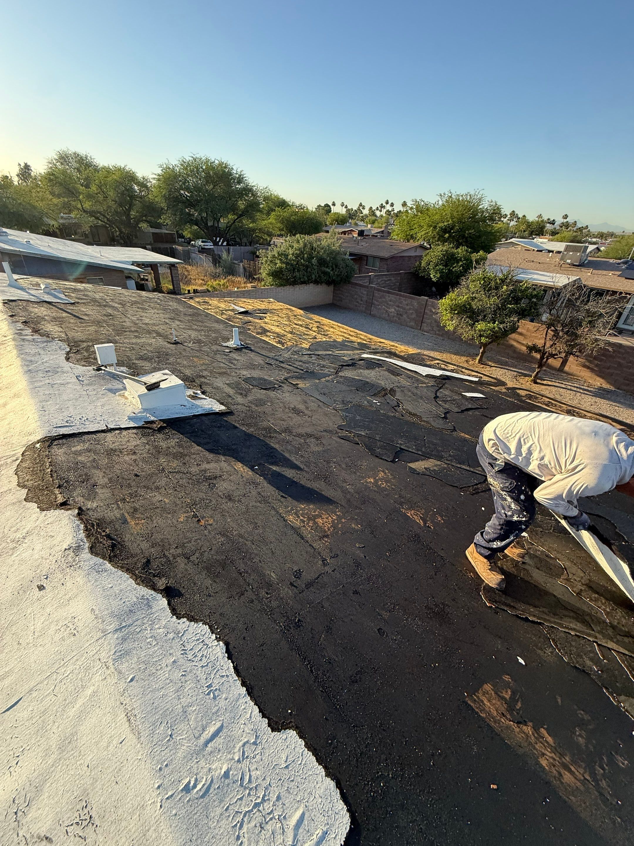 Project in Tucson by West Coast Roofing AZ