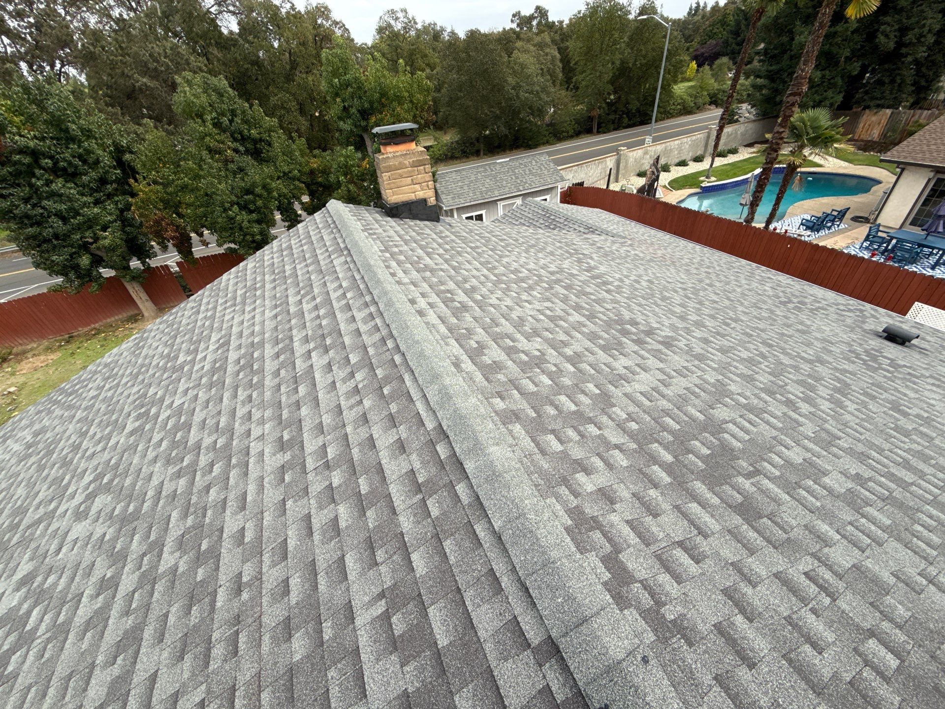 Residential Reroof using GAF HDZ RS by Nextop Roofing