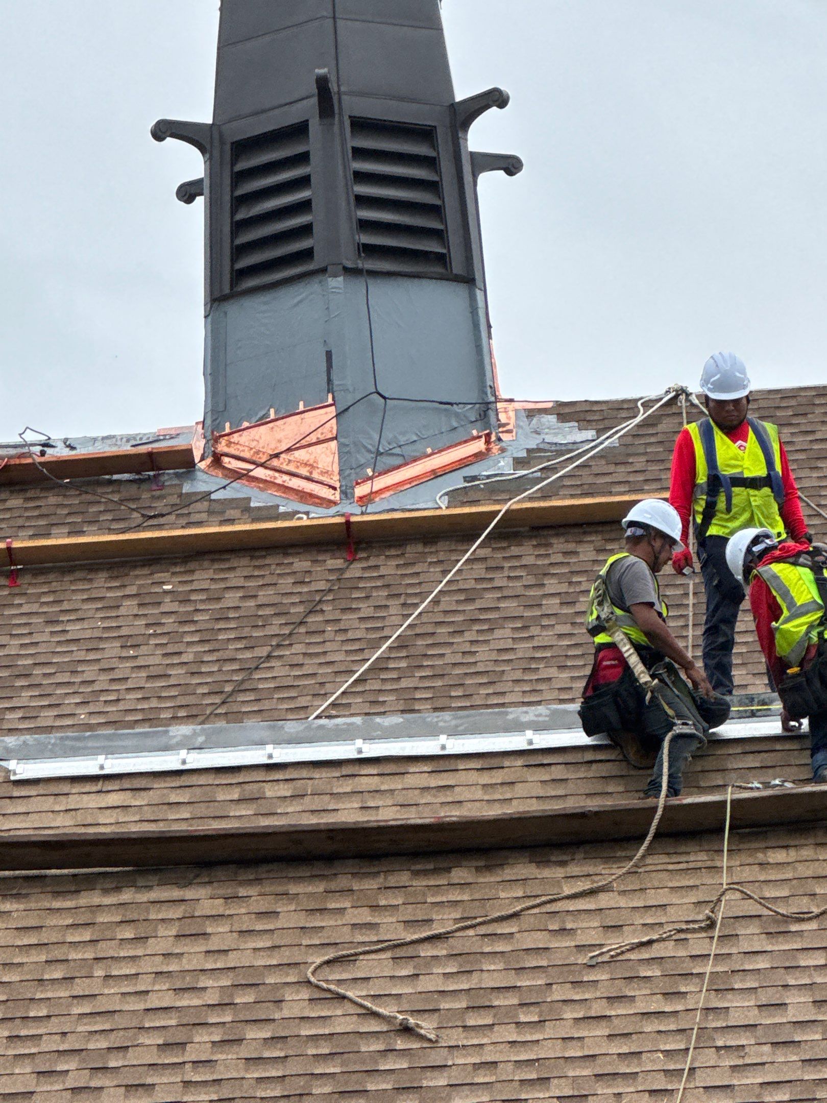 St. Pius Church - Commercial Roof Restoration by Rinaldi Brothers