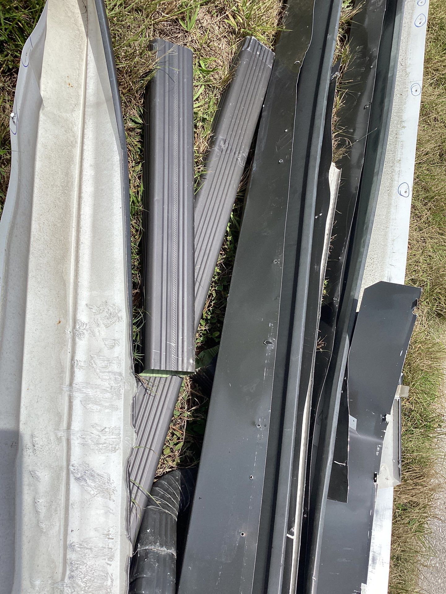 Black Seamless Gutters using 6 Inch Seamless Gutters in Cape Coral FL by Gutter Professors