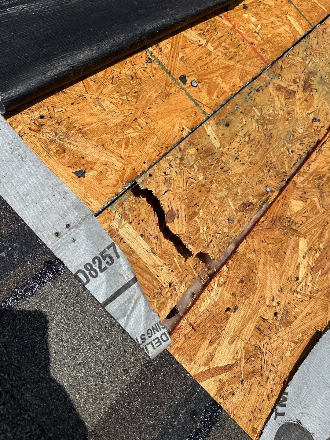 Hail Damage using Owen's Corning Duration (Lifetime) Shingles by Roof Repair Company