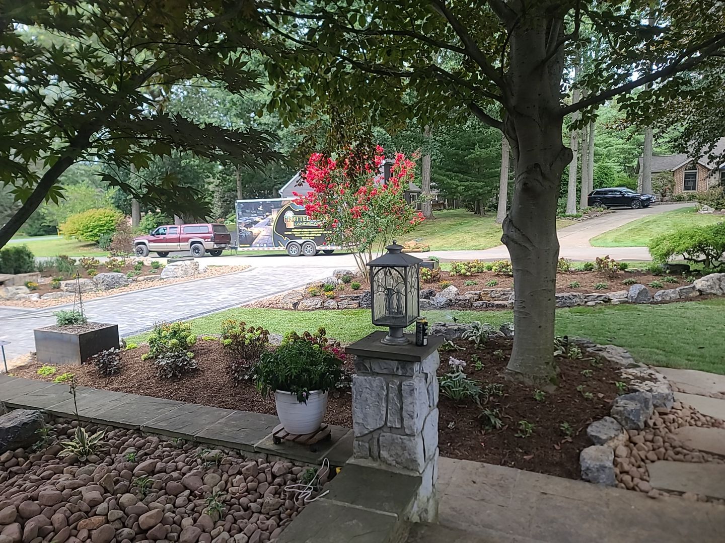 Penn National Project by Potted Luck Landscape