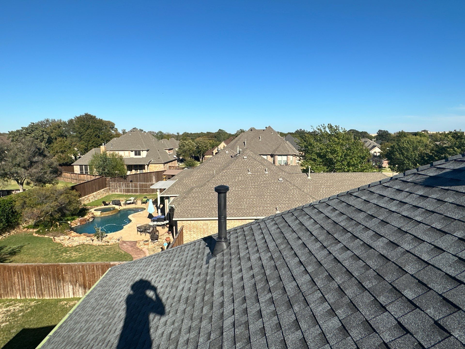 Full Roof Replacement in Mansfield Texas - GAF MasterElite Golden Pledge 25 year Warranty by First United Roofing & Construction
