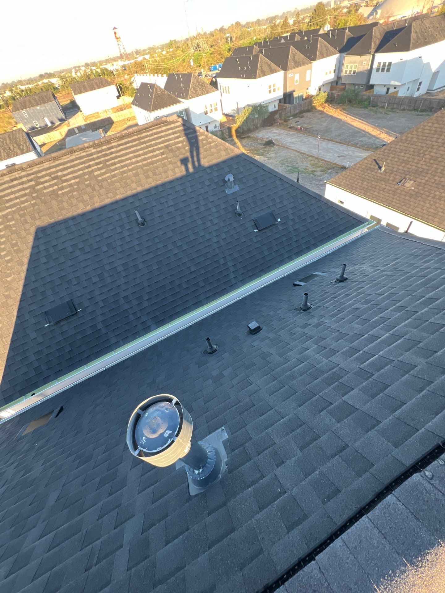 Hail Damage using Owen's Corning Duration (Lifetime) Shingles by Roof Repair Company