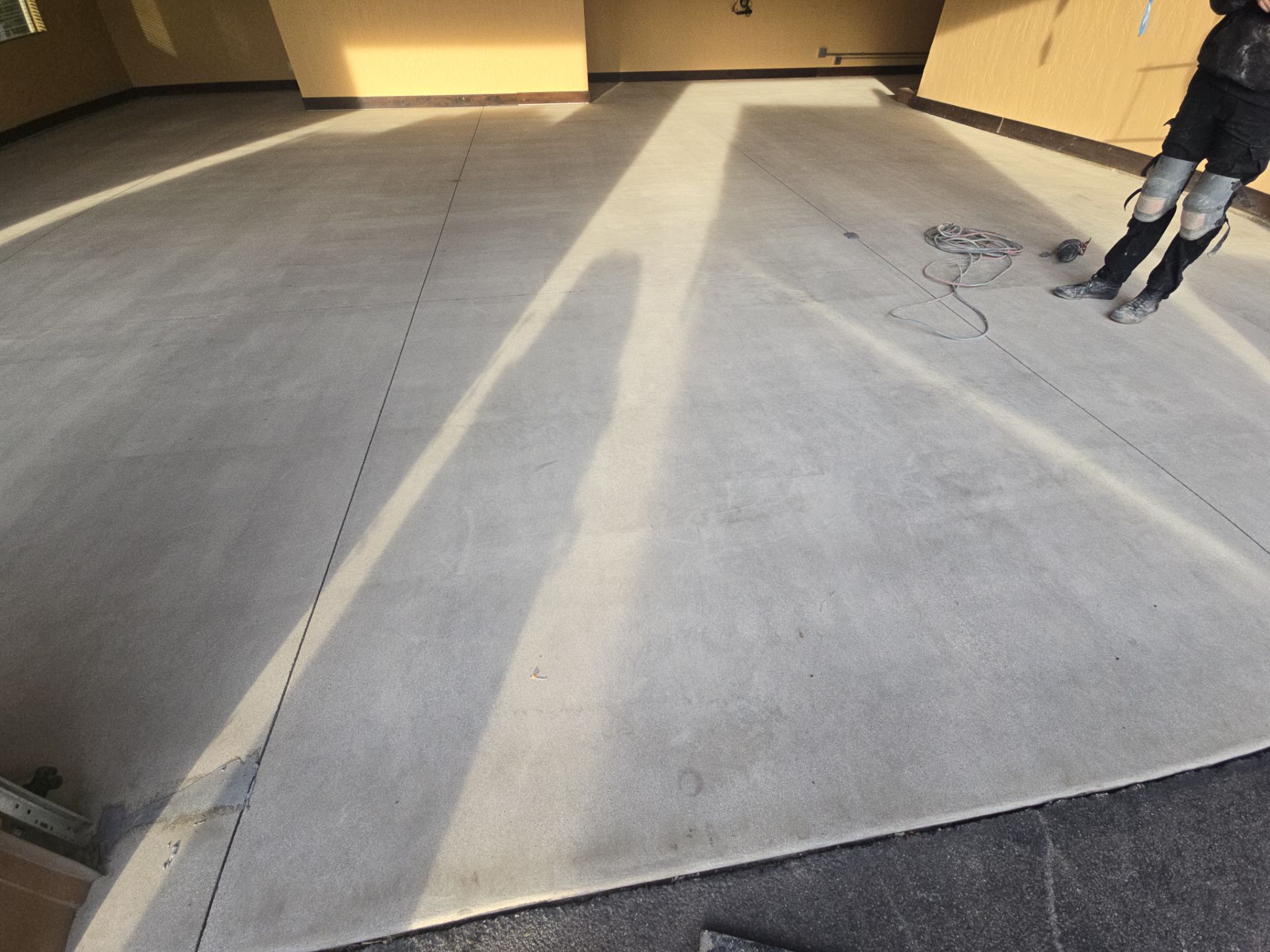 Garage Transformation using Driftwood by Croc Coatings, LLC