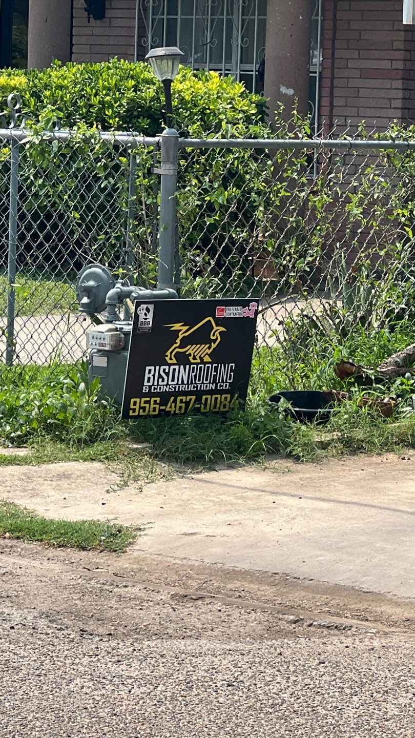 Project in Donna by Bison Roofing  