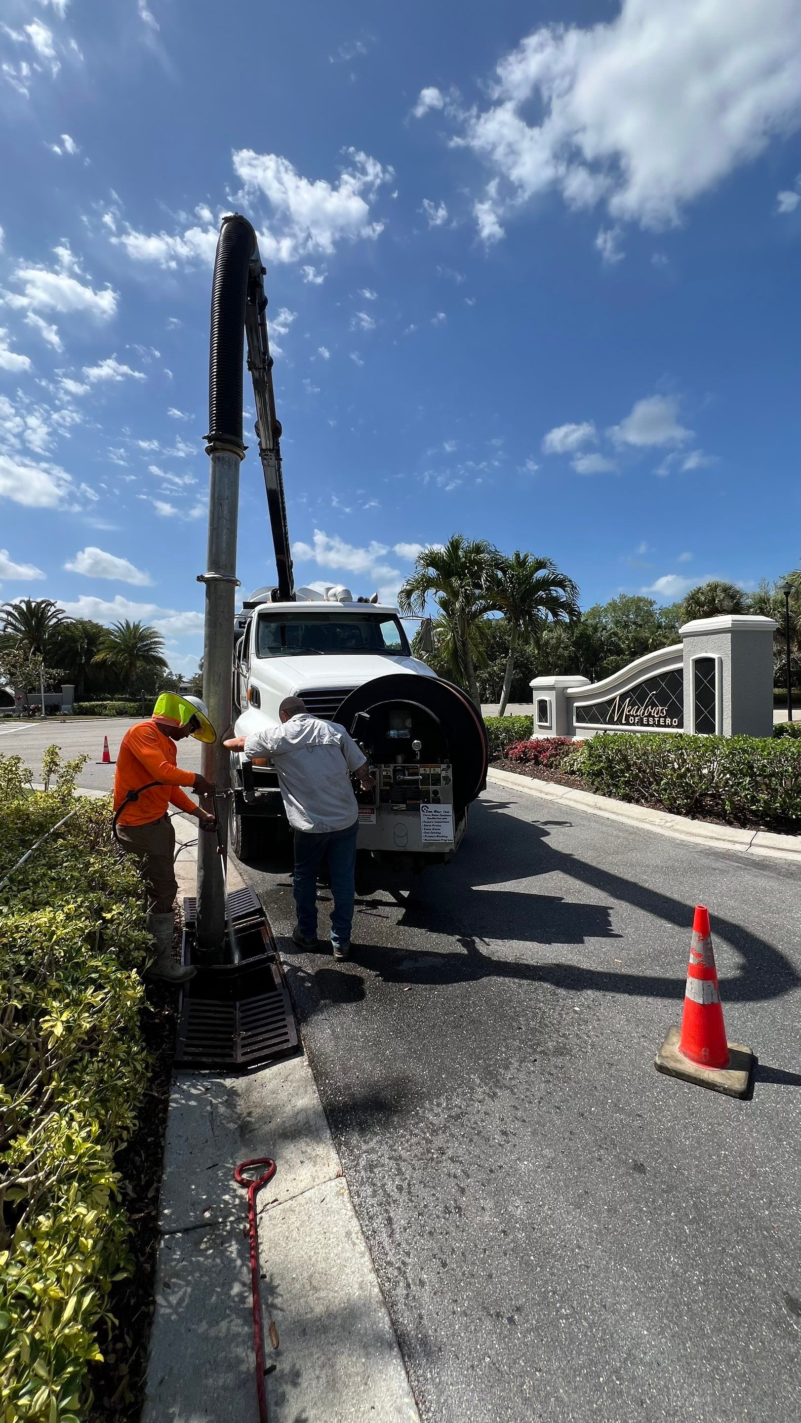 Estero Community Stormwater System Maintenance by APS Power & Water